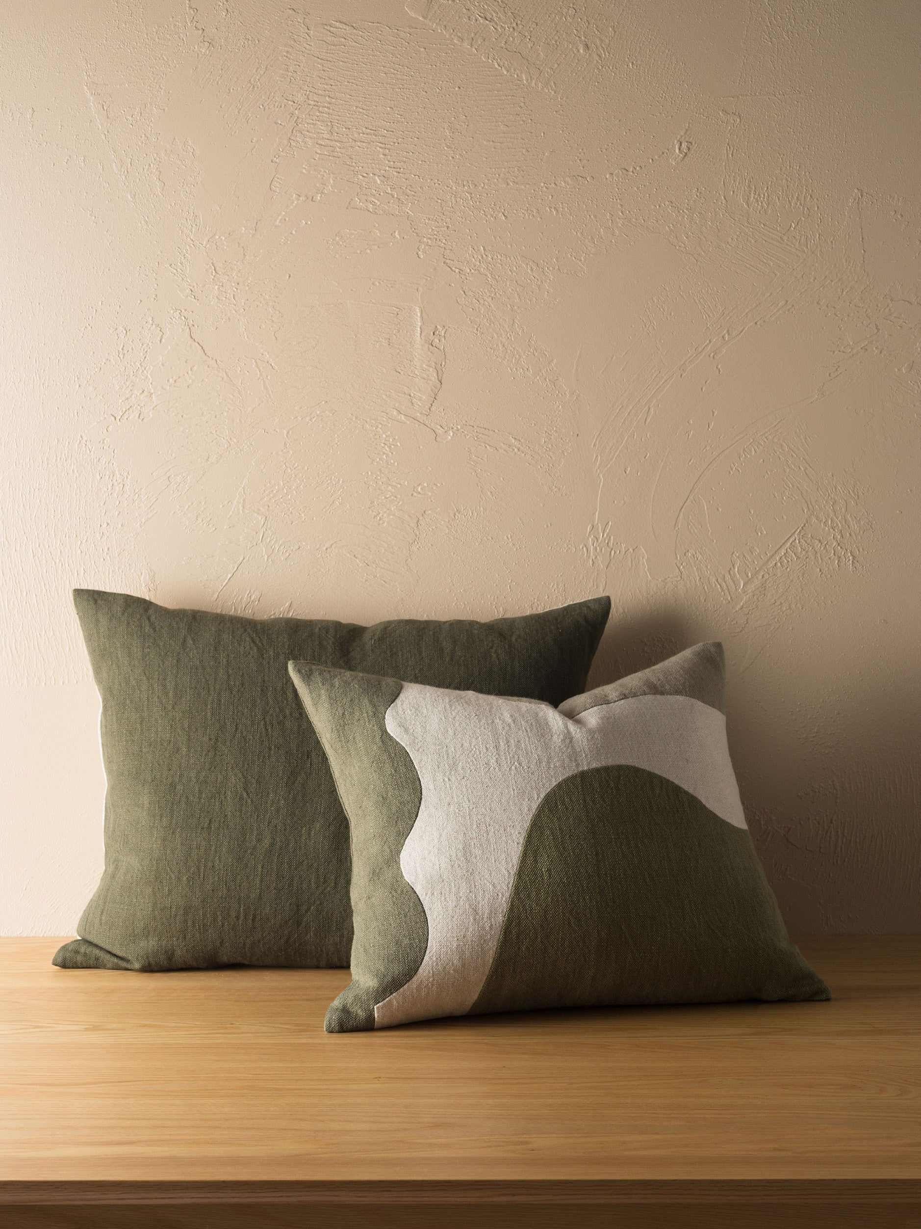 Amano Cushion Cover Ivy/Natural / 65x50cm