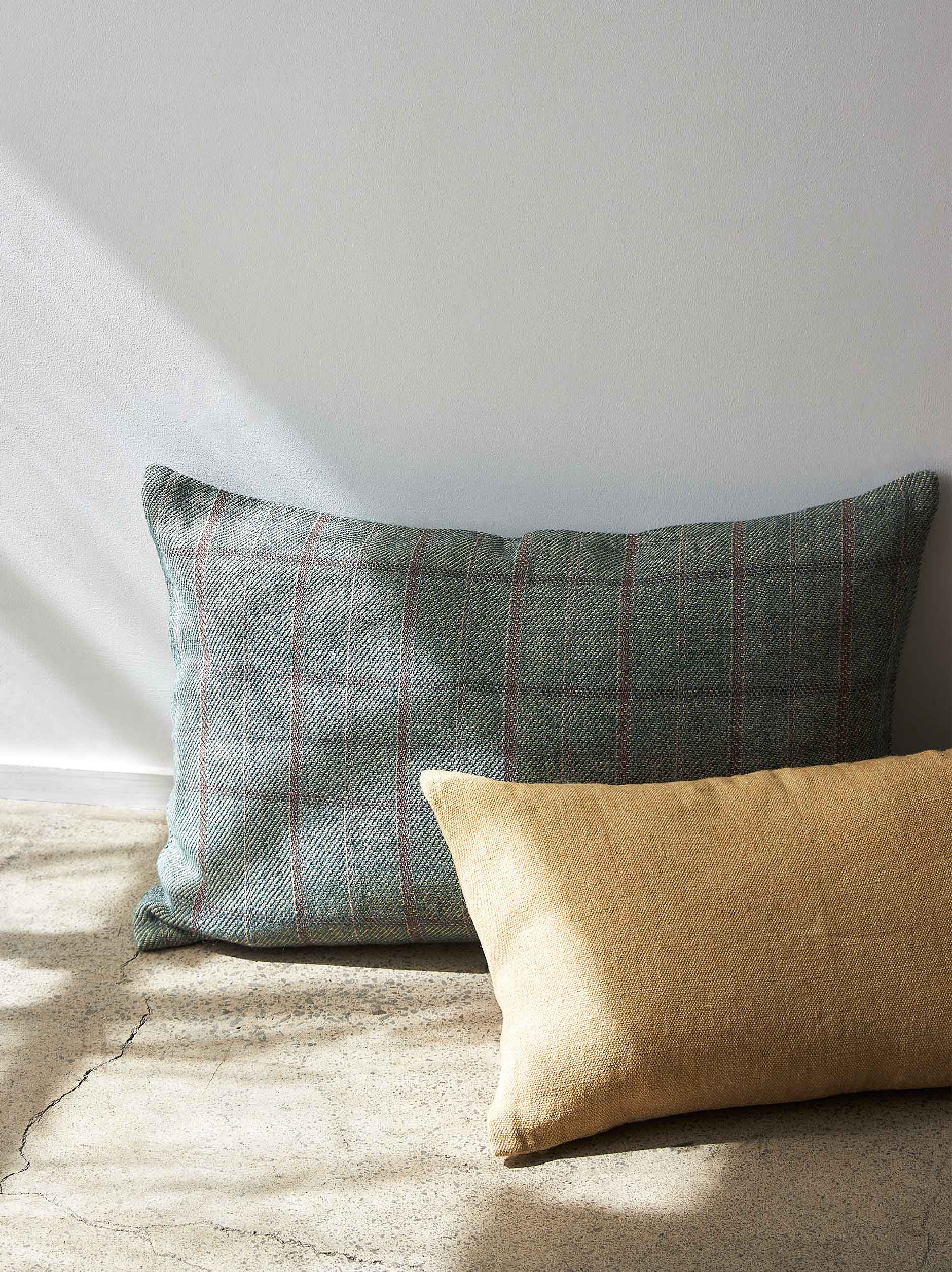 Twill Cushion Cover Eucalyptus/Multi / 60x40cm