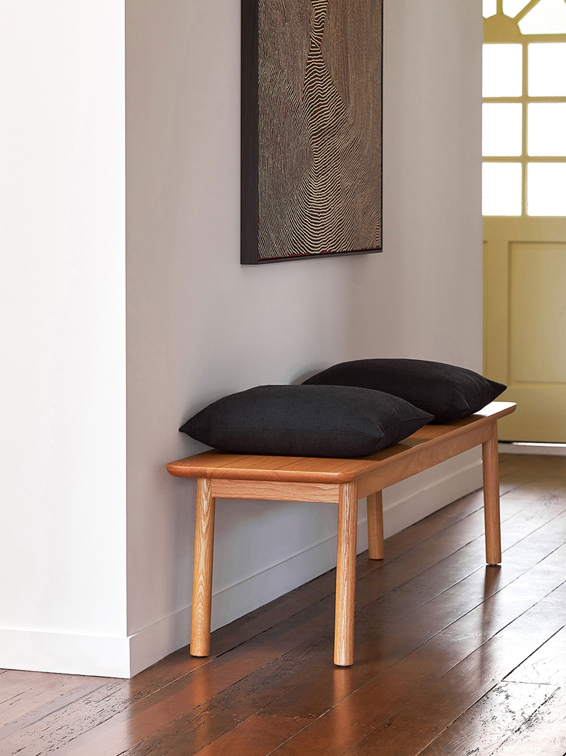 Alba Cushion Cover Blue Black / 50x50cm