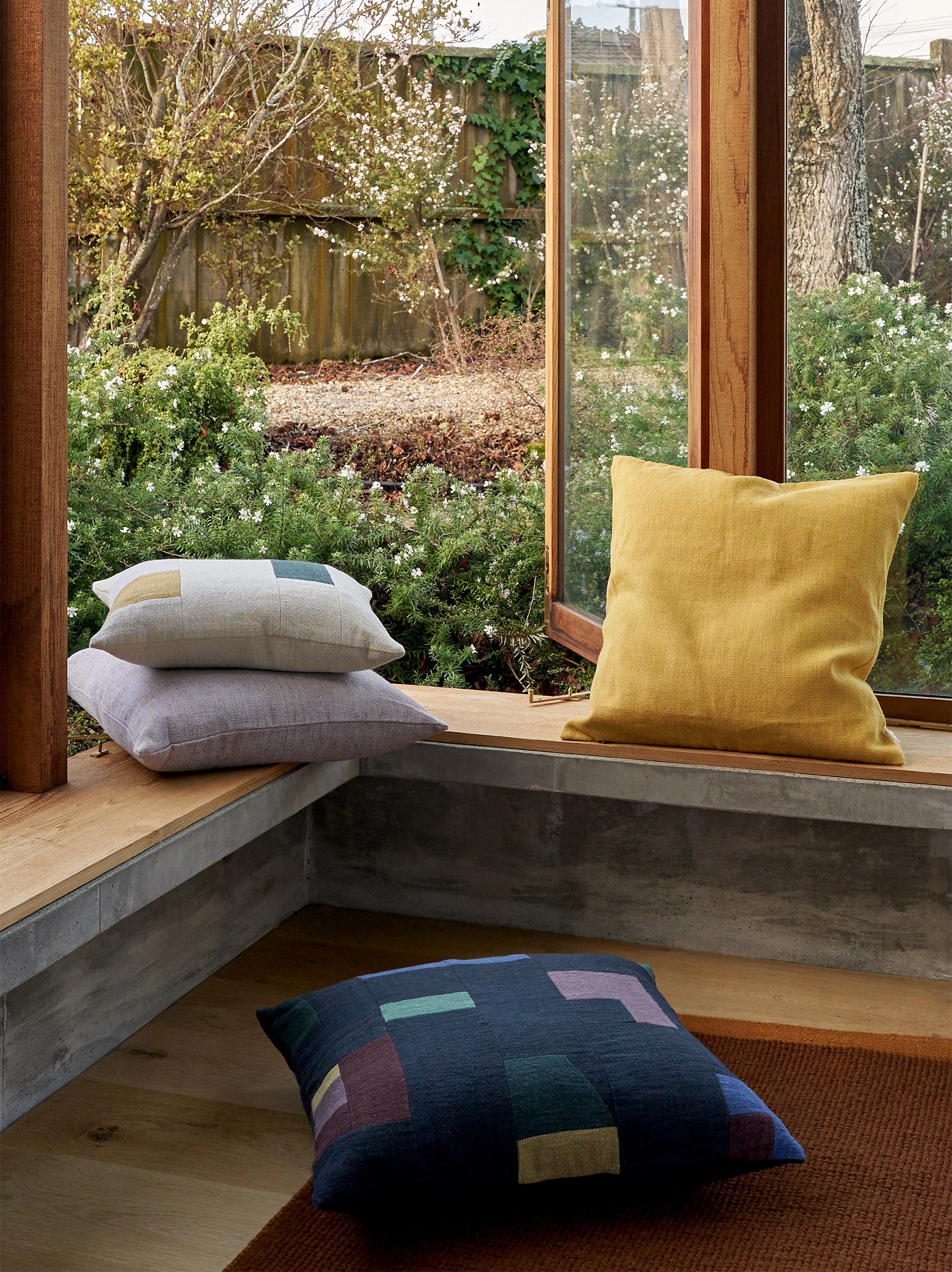 Build Cushion Cover Natural/Multi / 45x35cm