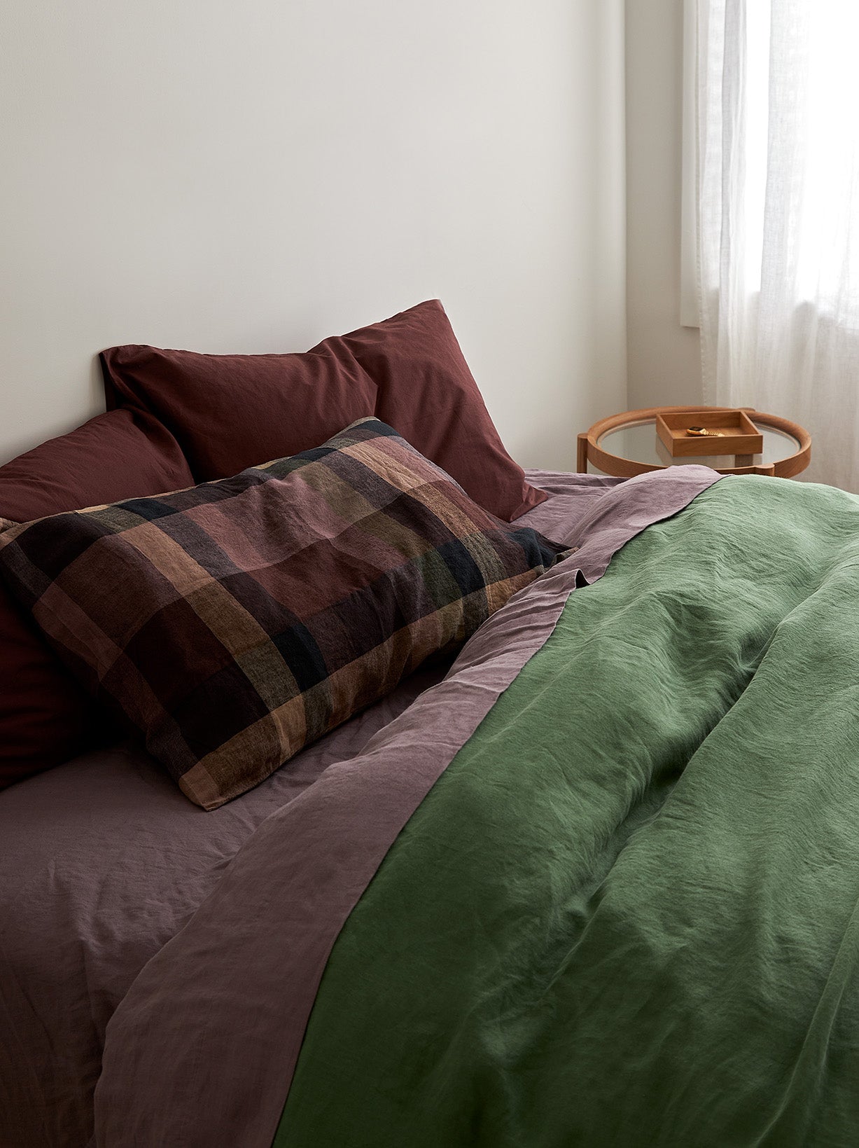 Ida Cushion Cover Chive / 50x50cm
