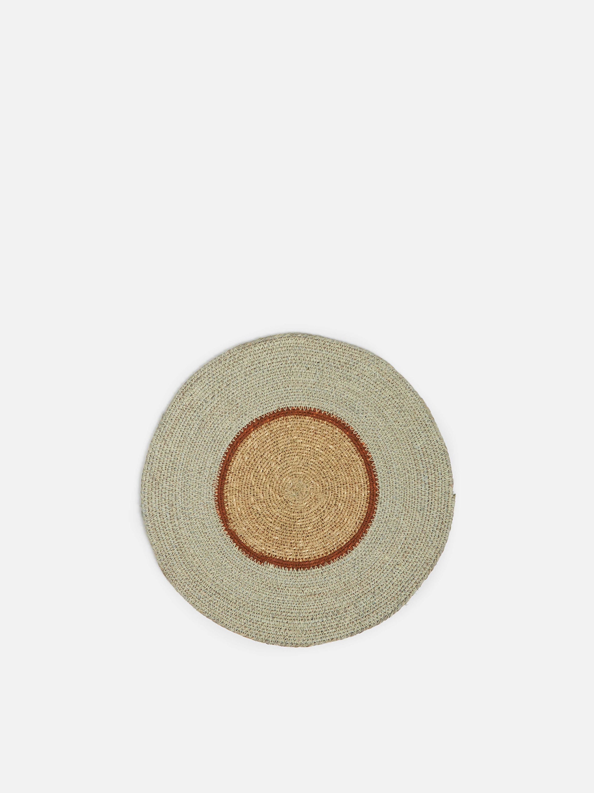 Pinto Placemat Haze/Orange Peel / 34cmdia