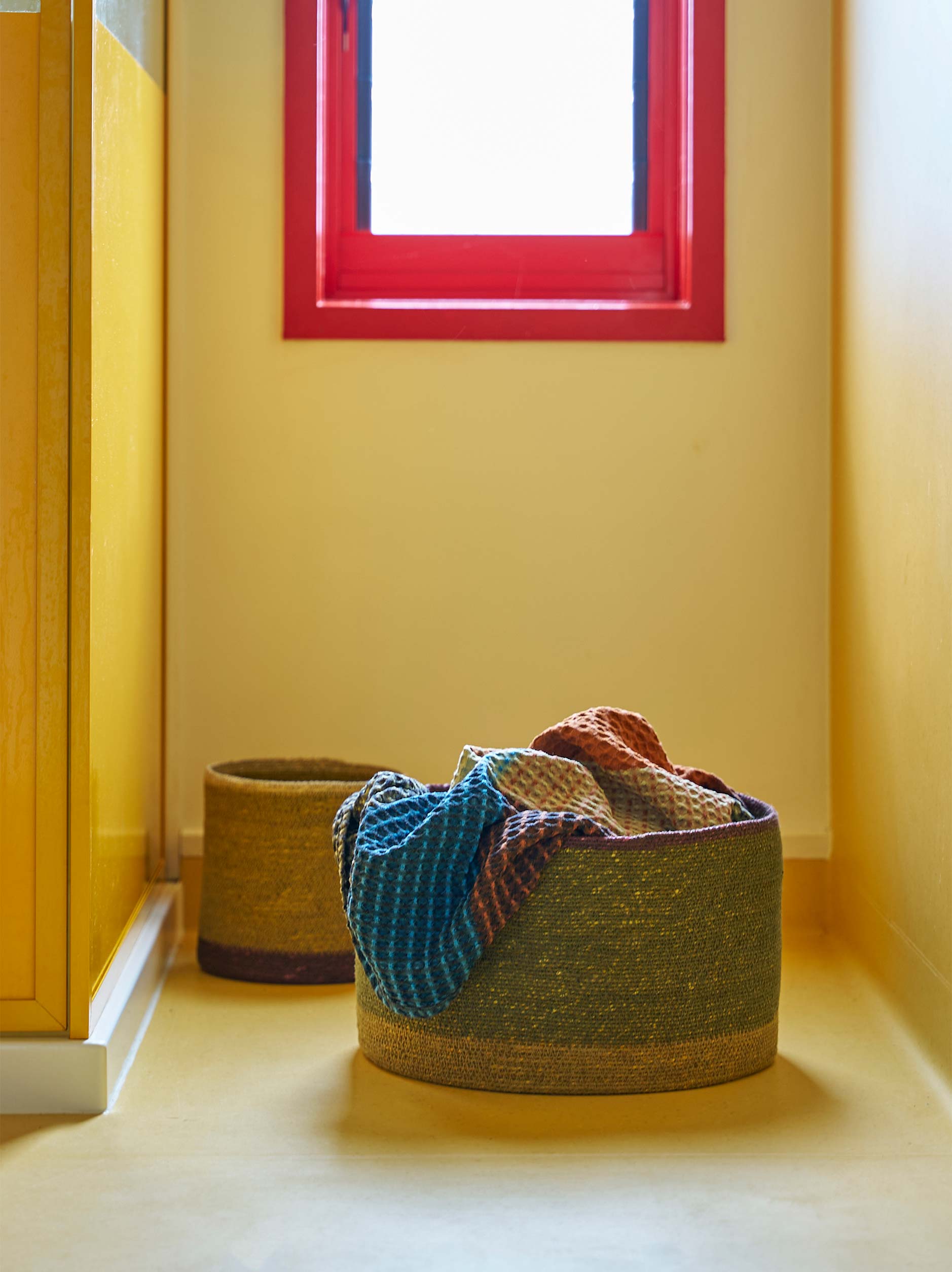 Pinto Storage Basket Ivy/Multi / Large