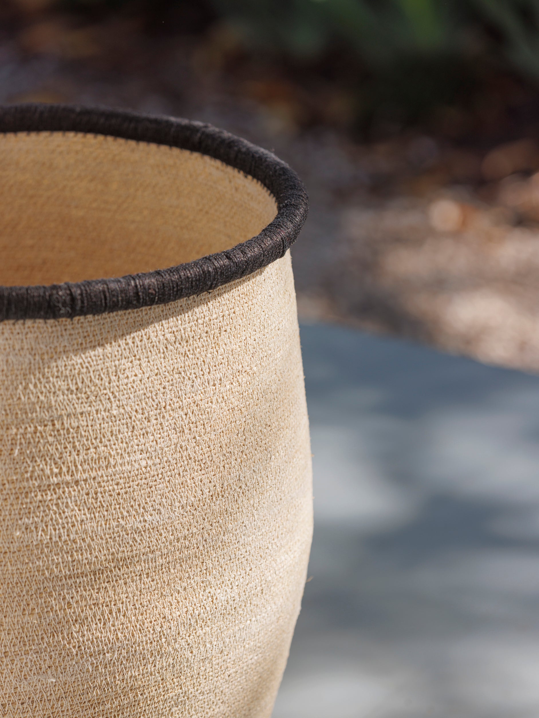 Arena Laundry Basket Natural/Blue Black / One Size