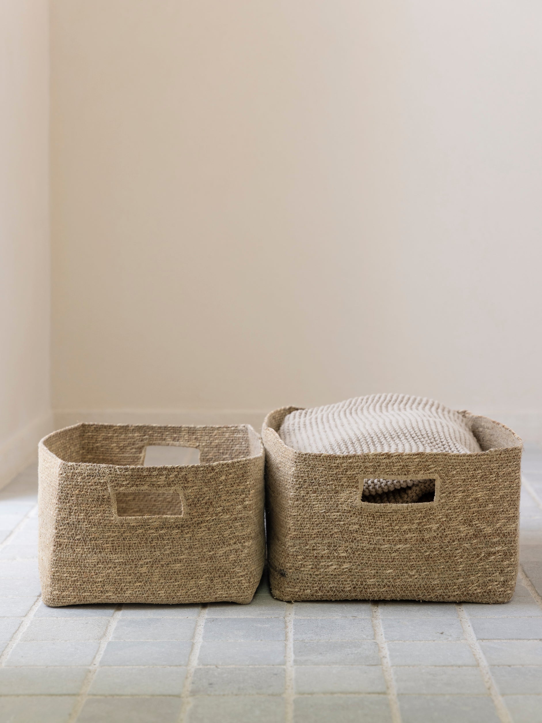 Woven Storage Basket Natural / Large