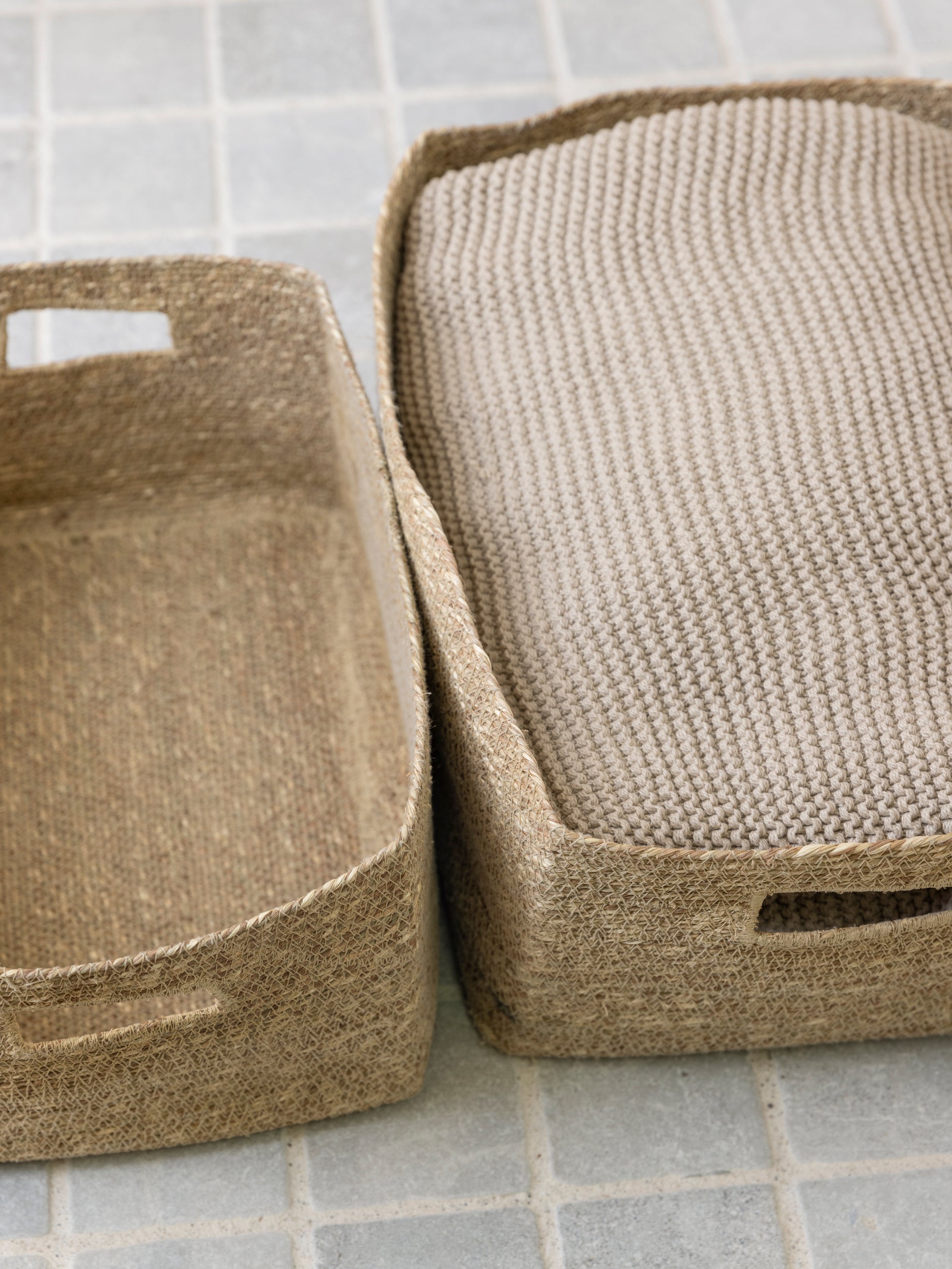 Woven Storage Basket Natural / Large
