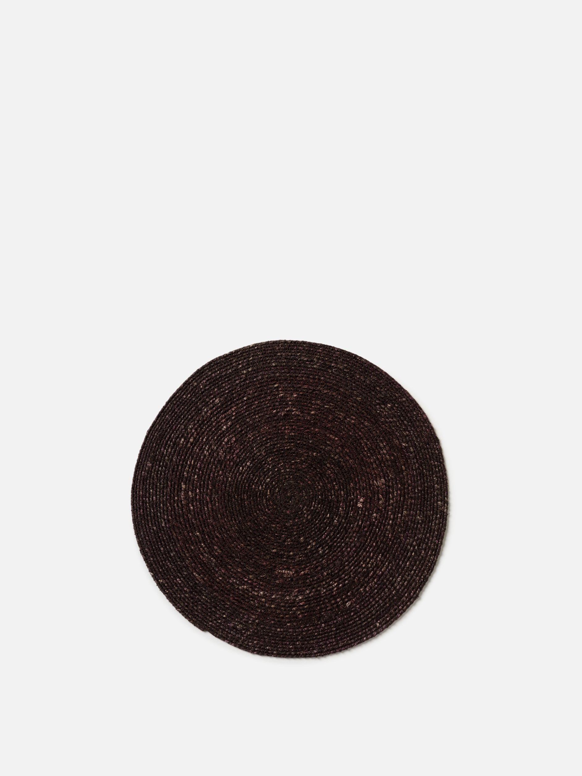 Woven Placemat Cocoa / 34cmdia