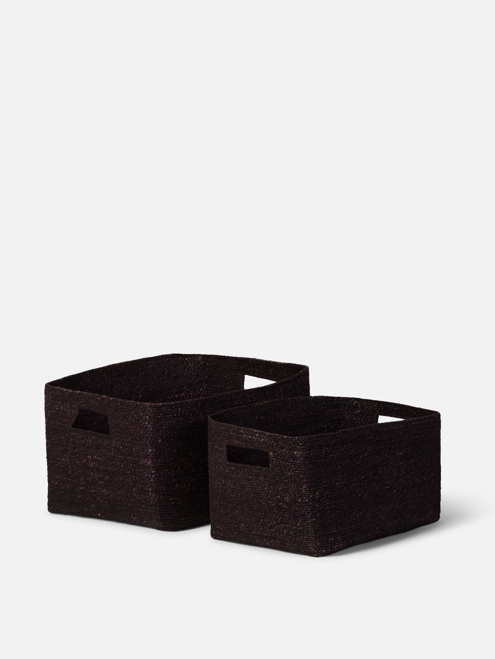 Woven Storage Basket Cocoa / Small