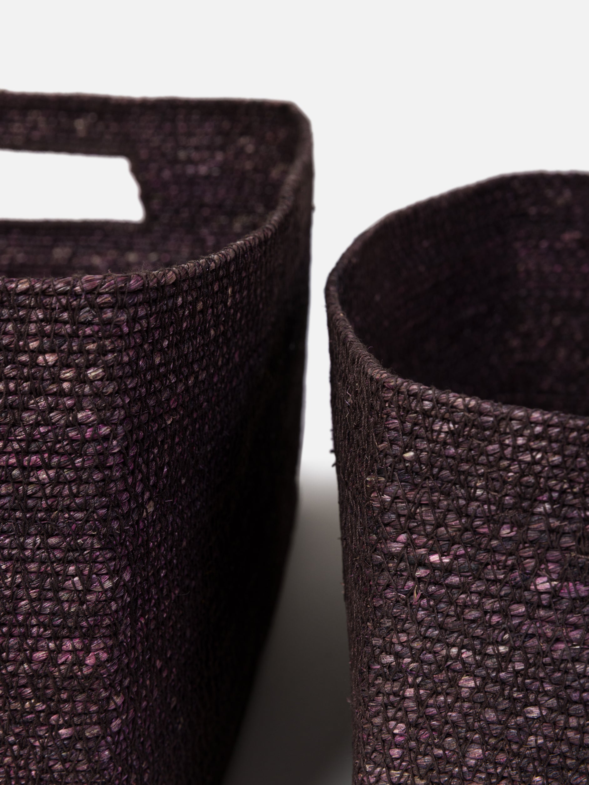 Woven Storage Basket Cocoa / Small