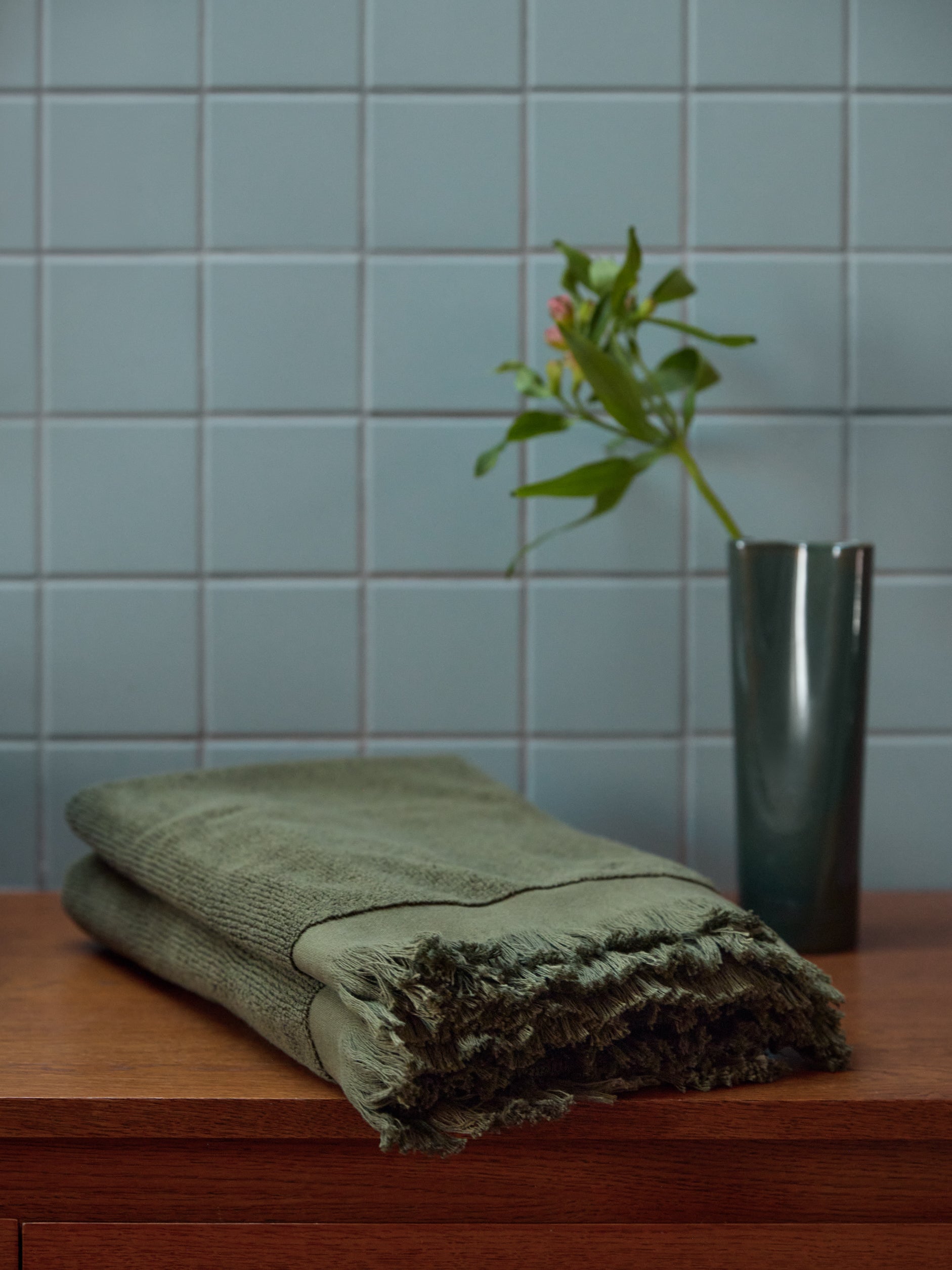 Egyptian Cotton Towel Range Ivy / Bath Towel
