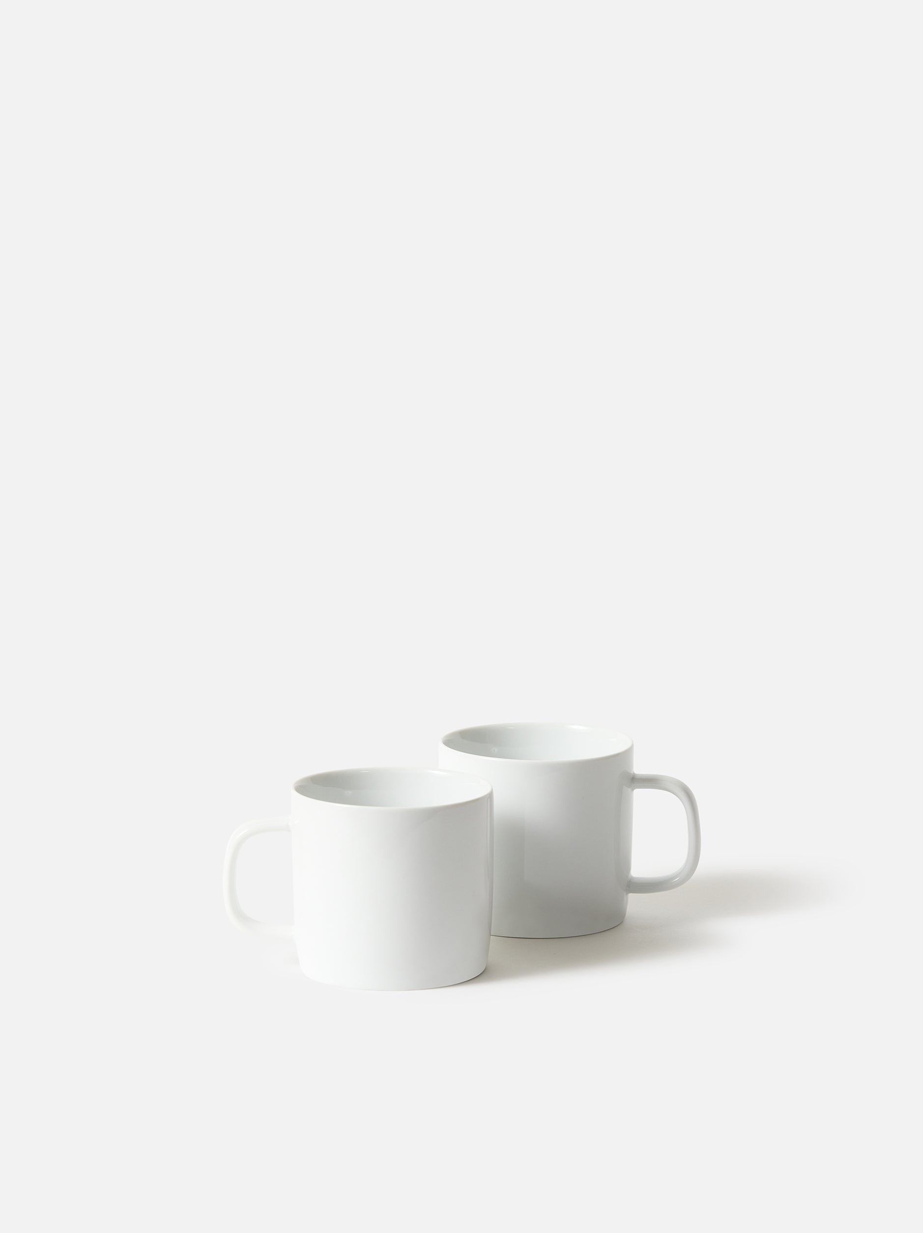 Porcelain Coffee Cup Set/4 White / One Size