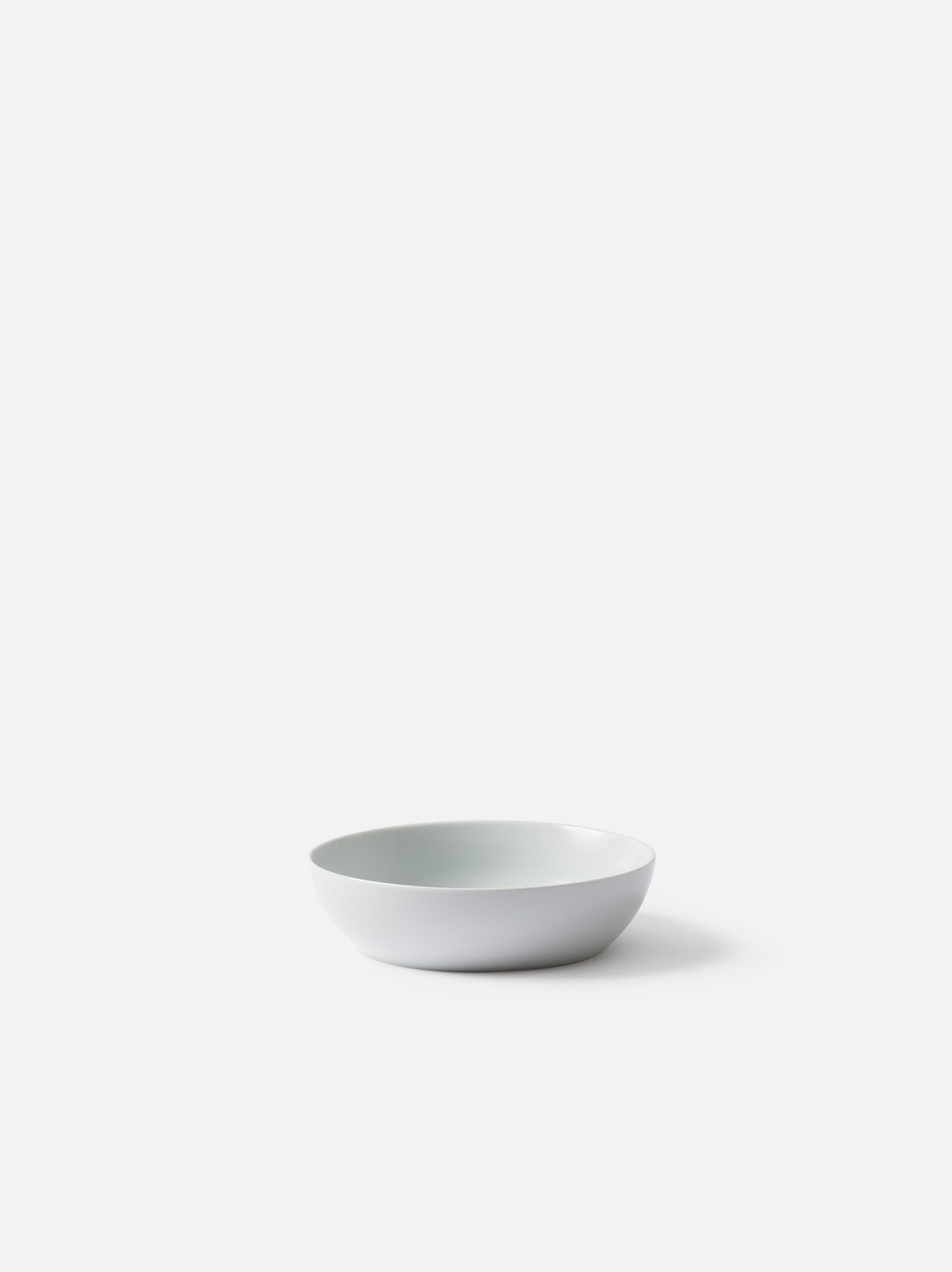 Porcelain Noodle Bowl Set/4 White / One Size