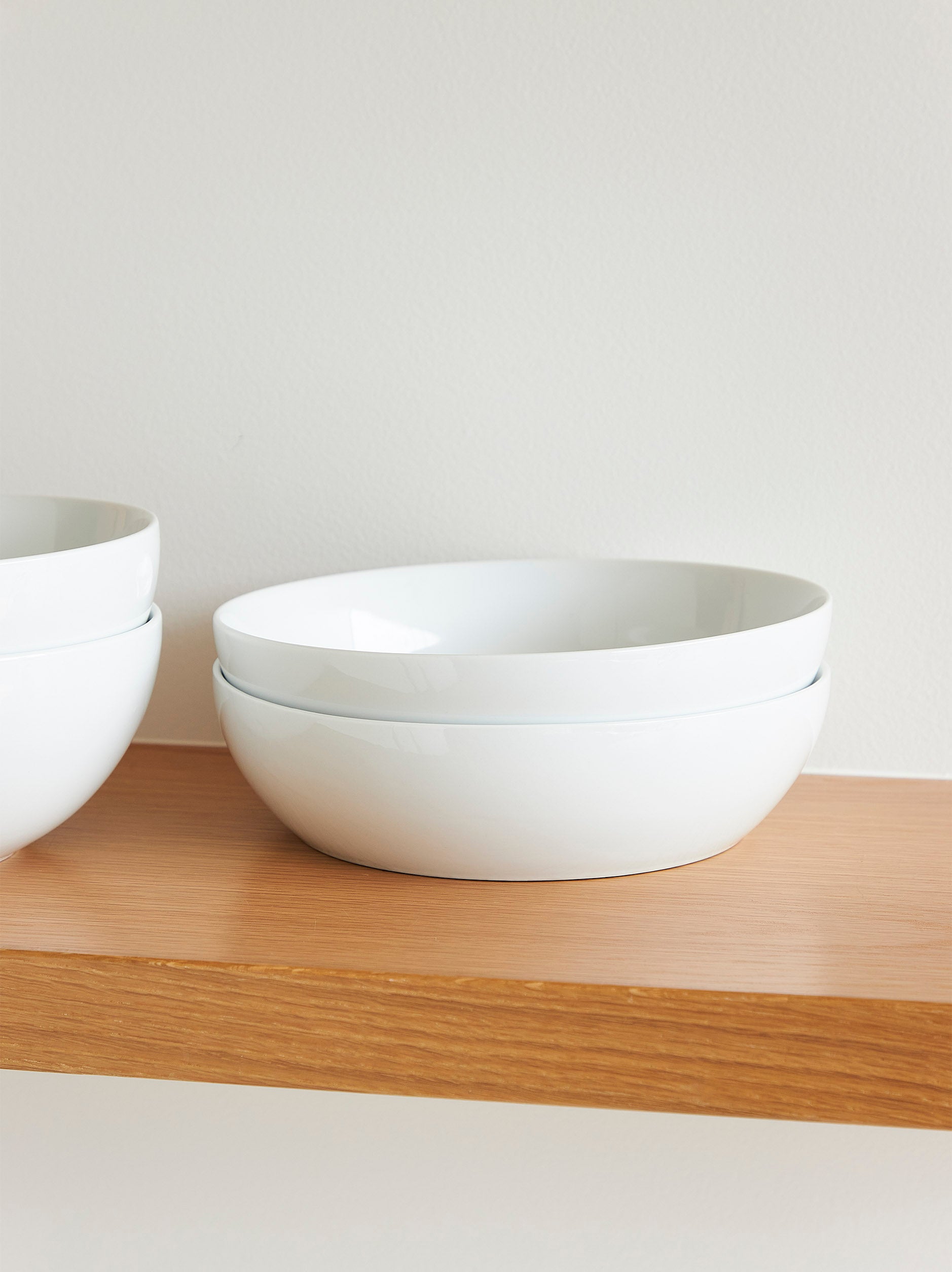 Classic Pasta Bowl Set/4 White / Large