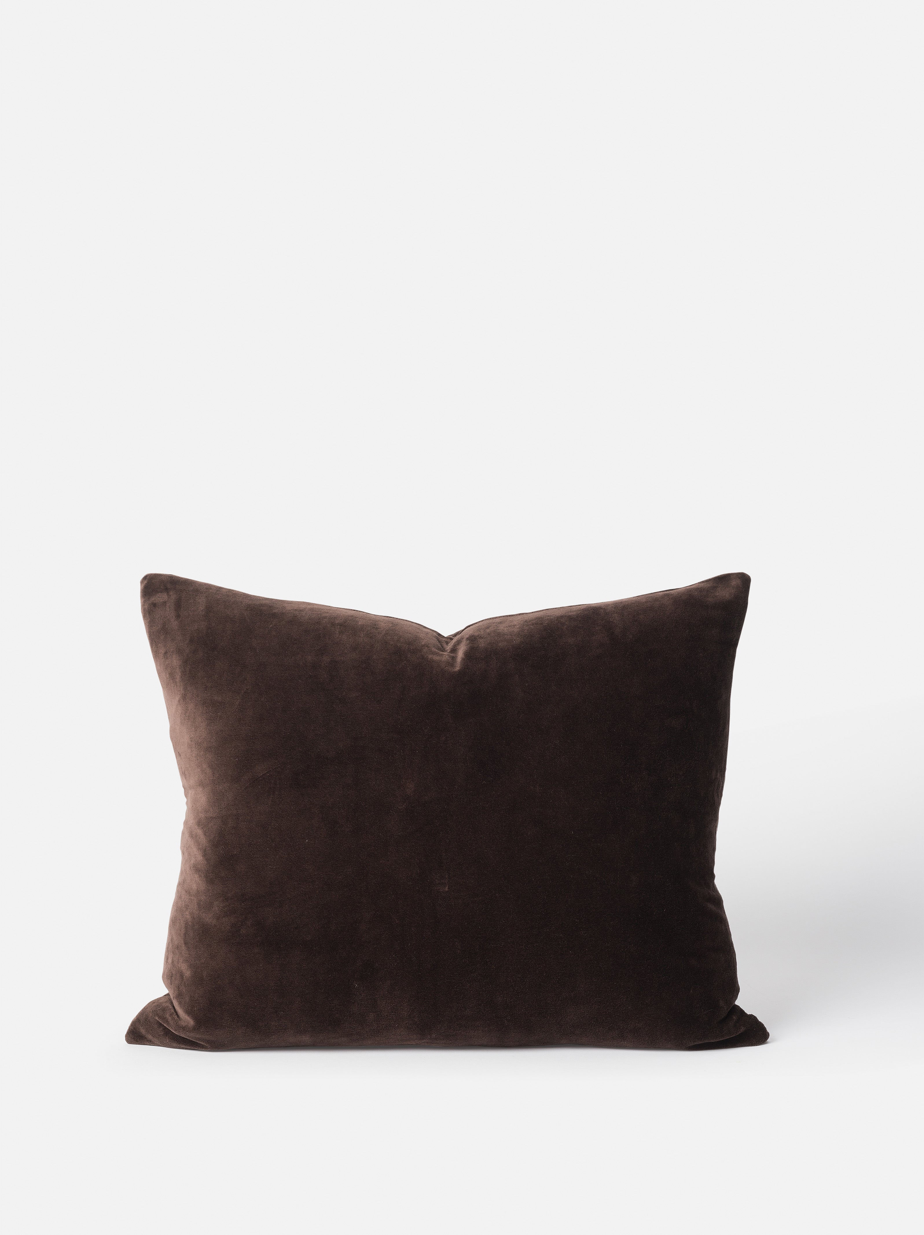 Cotton Velvet Cushion Cover Henna / 55x45cm