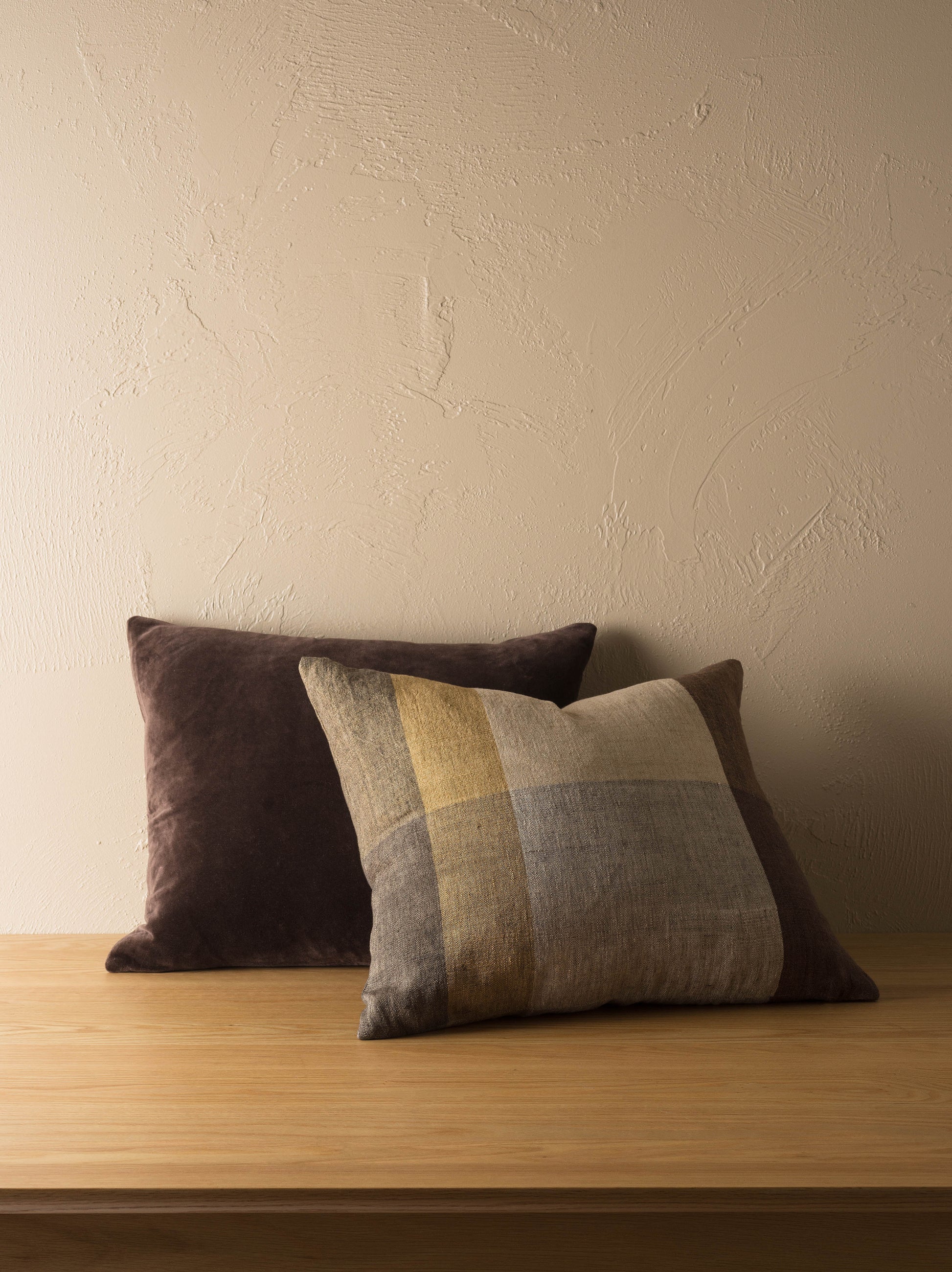 Cotton Velvet Cushion Cover Henna / 55x45cm