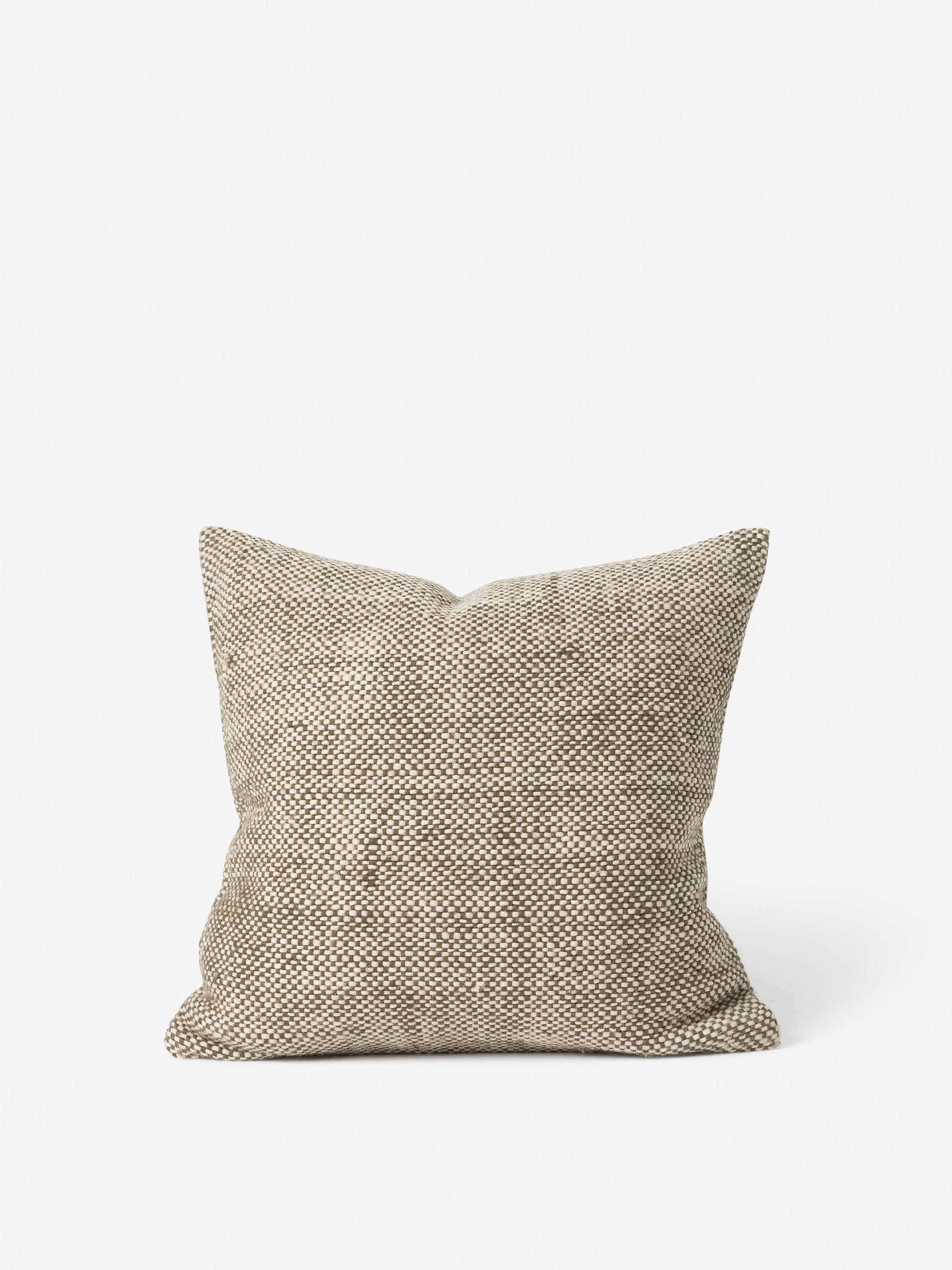 Hutt Wool Cushion Cover Ivy/Natural / 50x50cm
