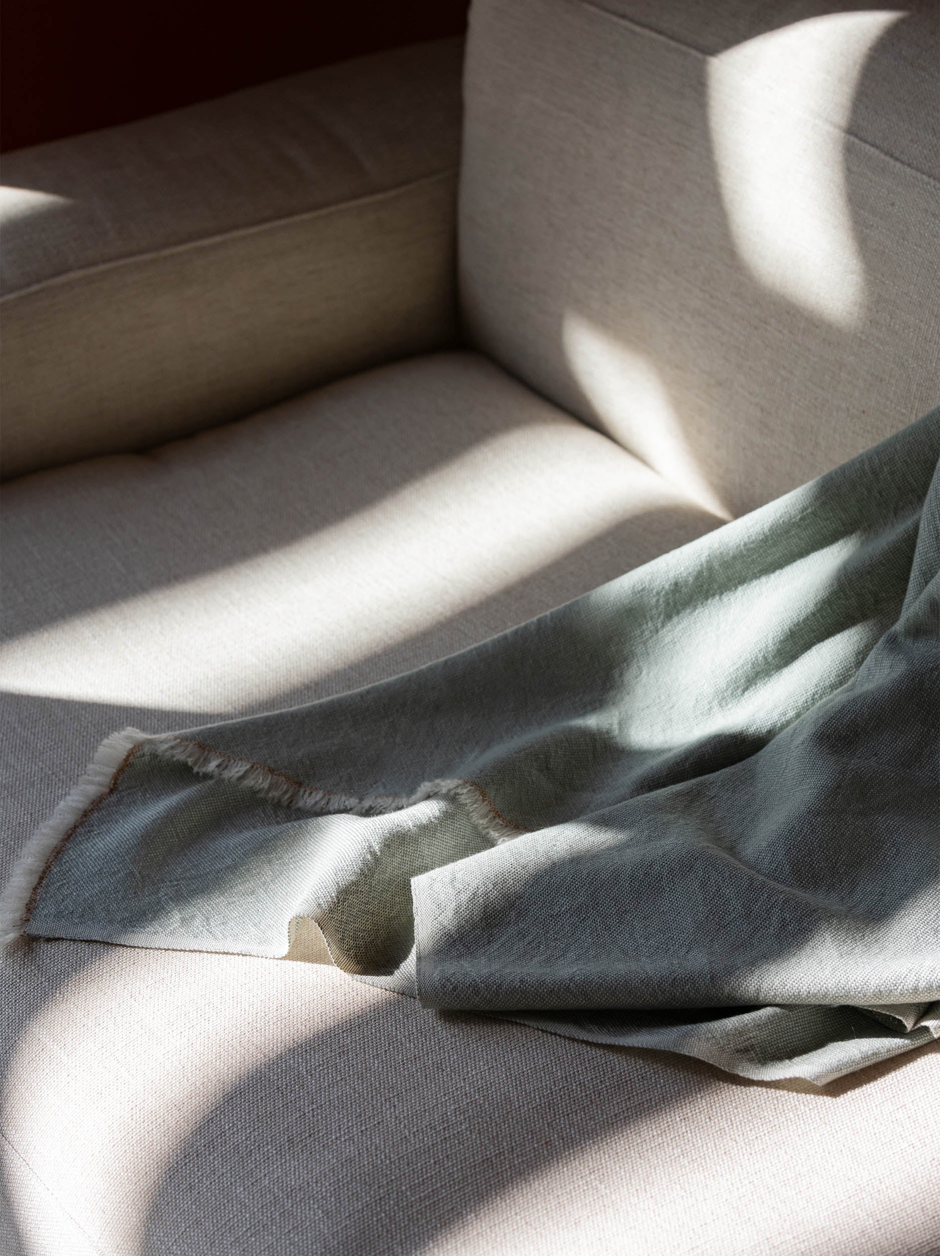 Morris Throw Cloud/Orange Peel / 140x180cm