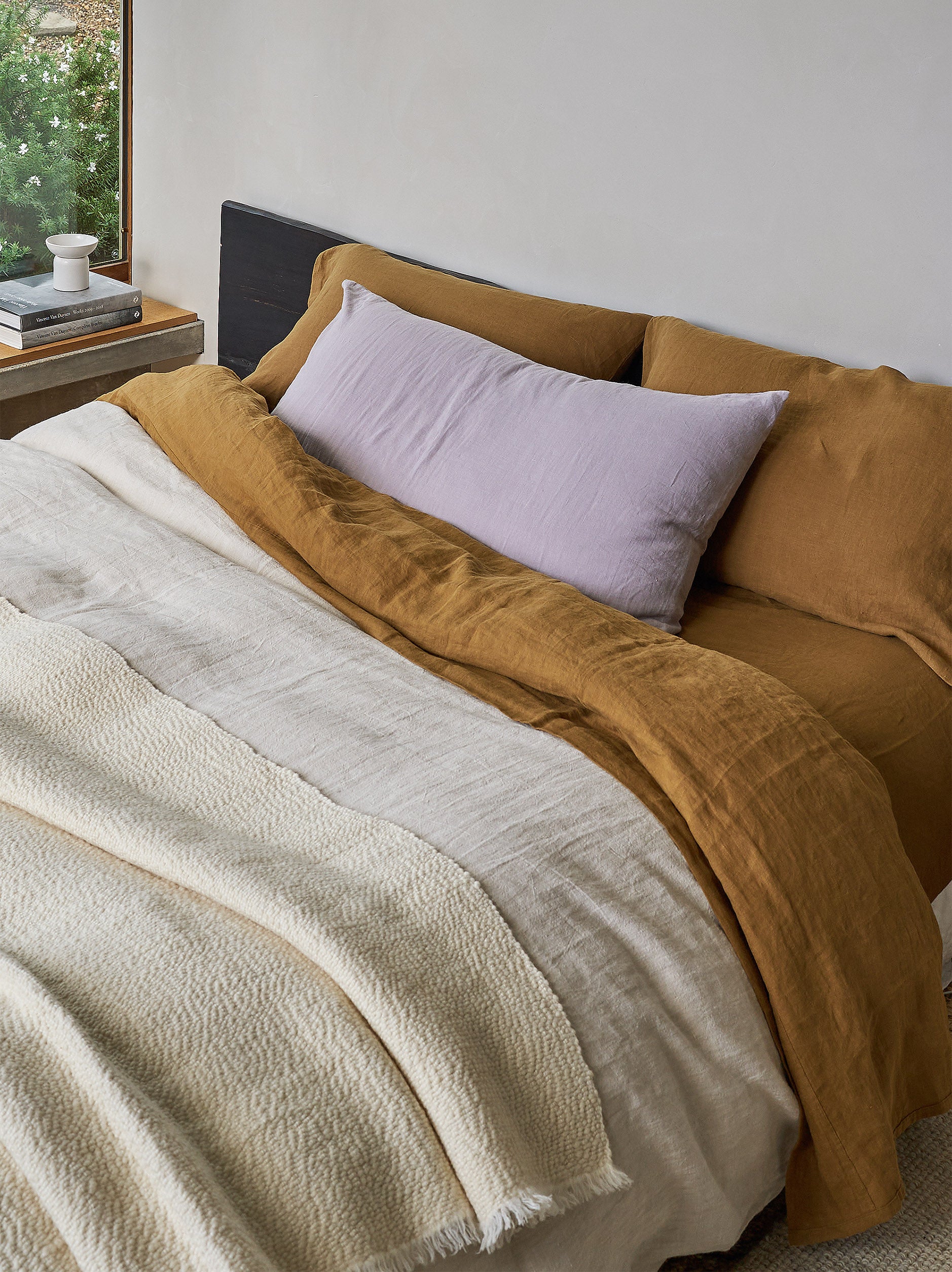 Boucle Wool Throw Natural / Small