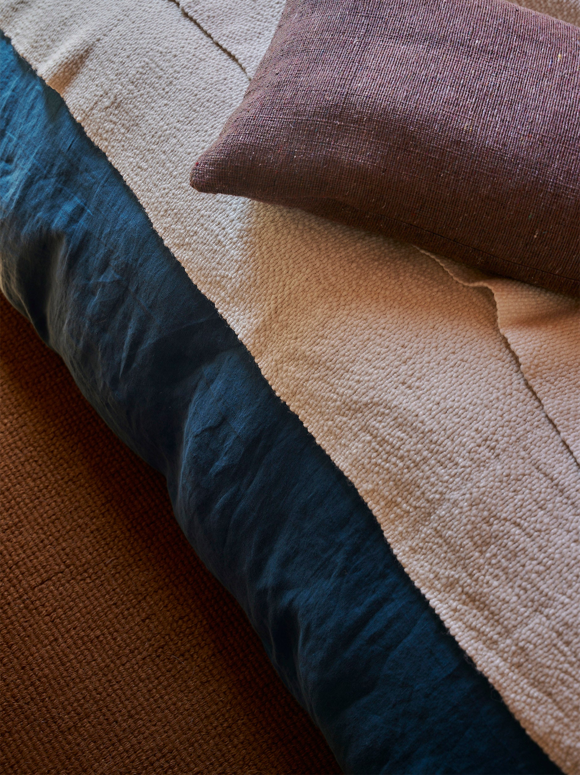 Boucle Wool Throw Natural / Small