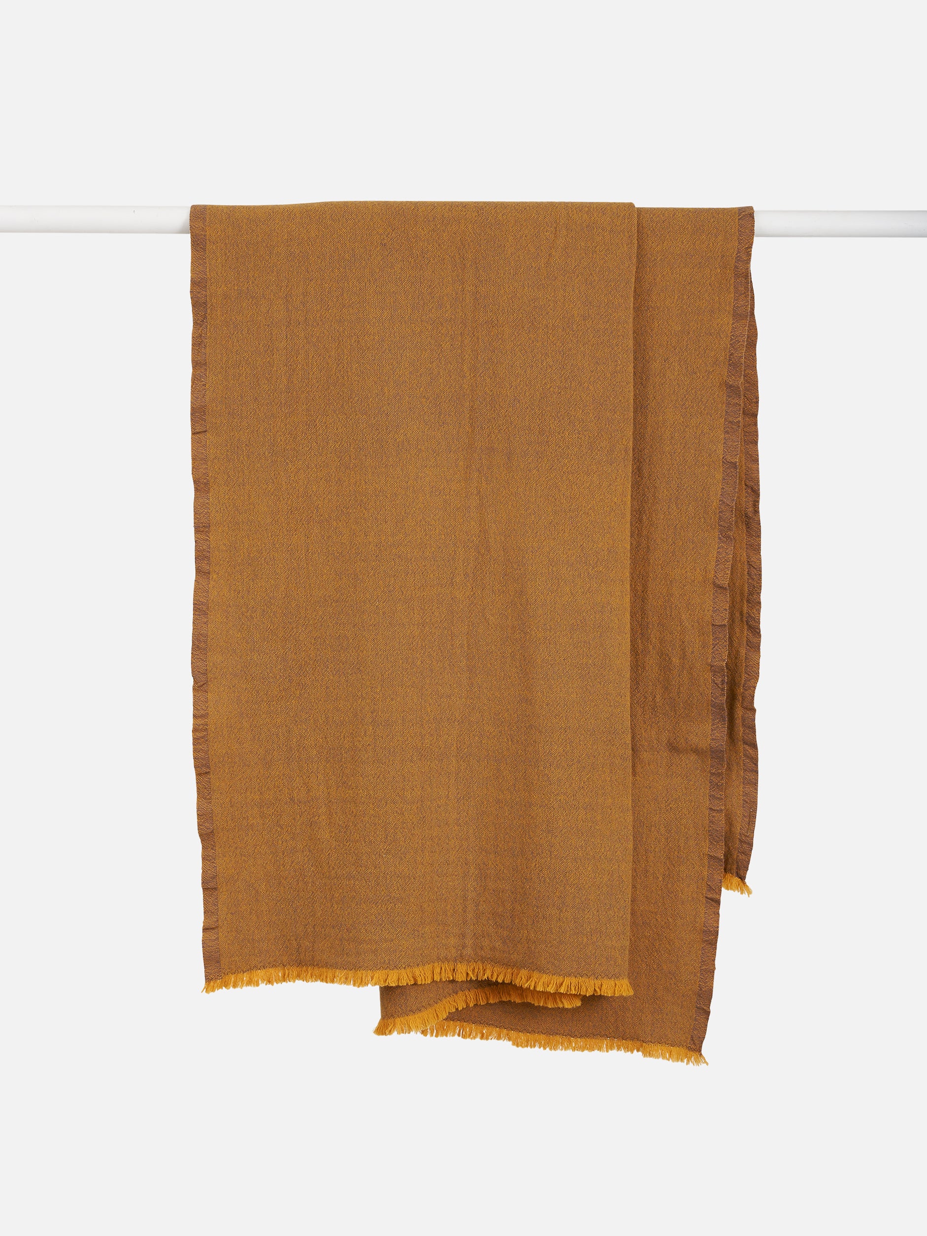 Oslo Lambswool Throw Satsuma/Lupin / 140x180