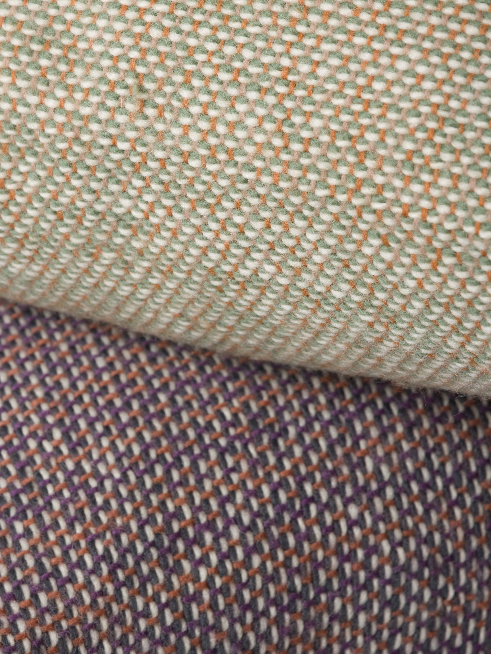 Misto Cushion Cover Spearmint/Orange / 60x60cm