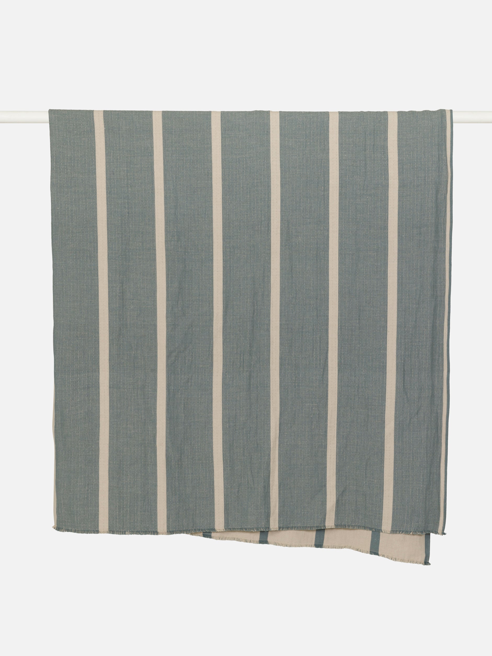 Carnival Bedspread Natural/Air Force Blue / King/Super King