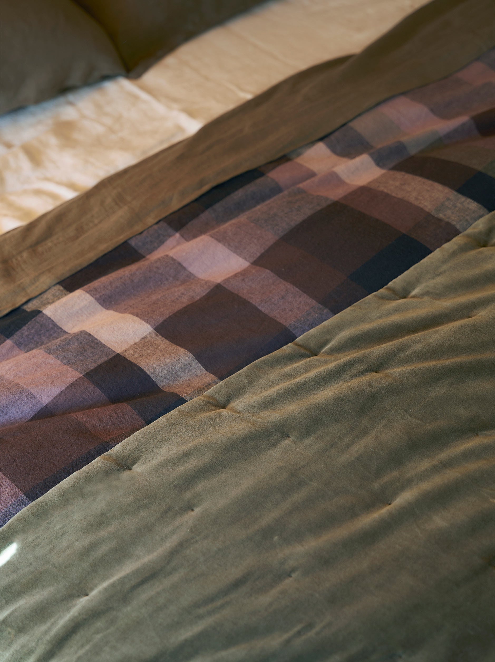 Velvet Quilt Ivy / King