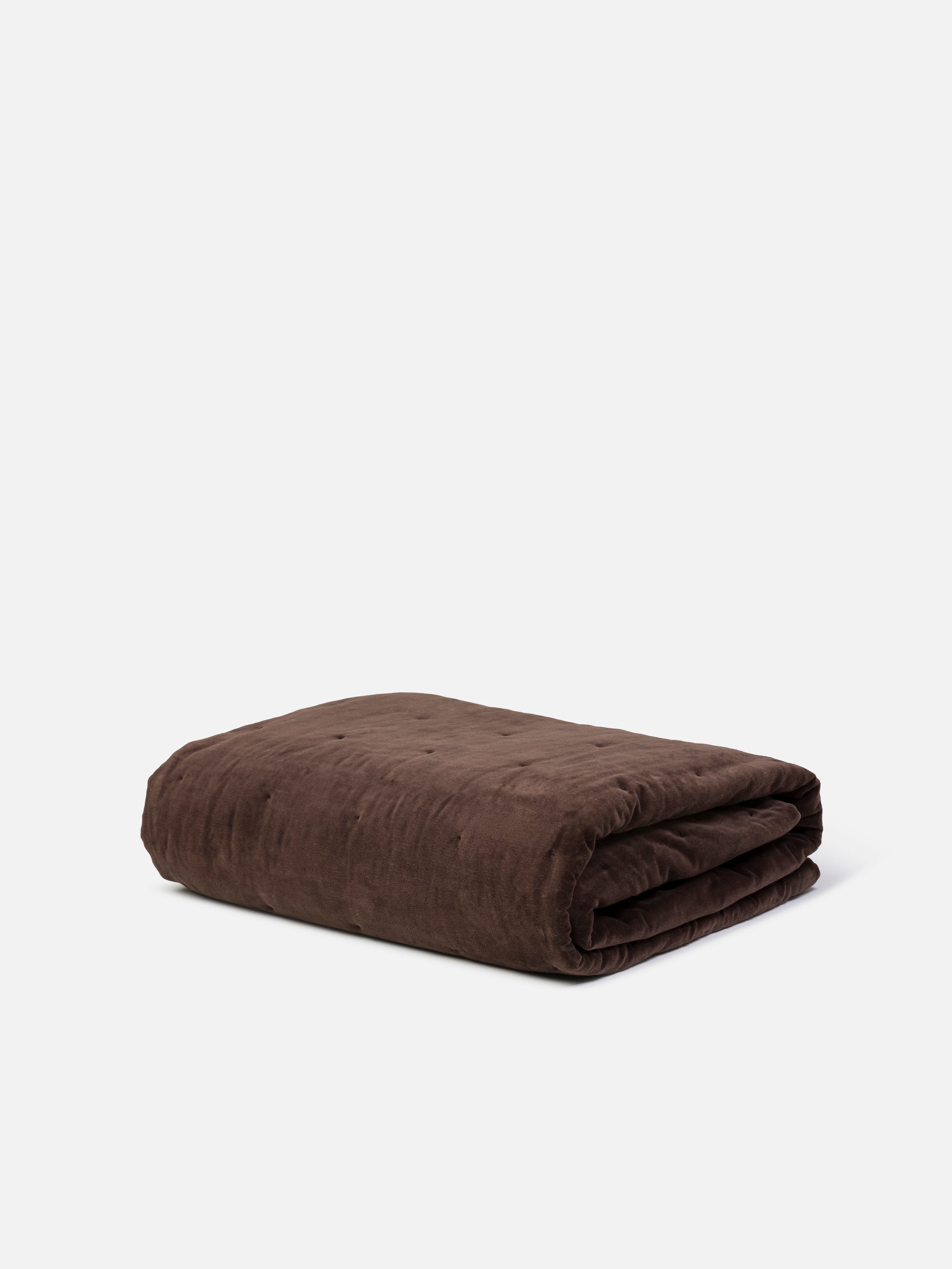 Velvet Quilt Henna / Queen