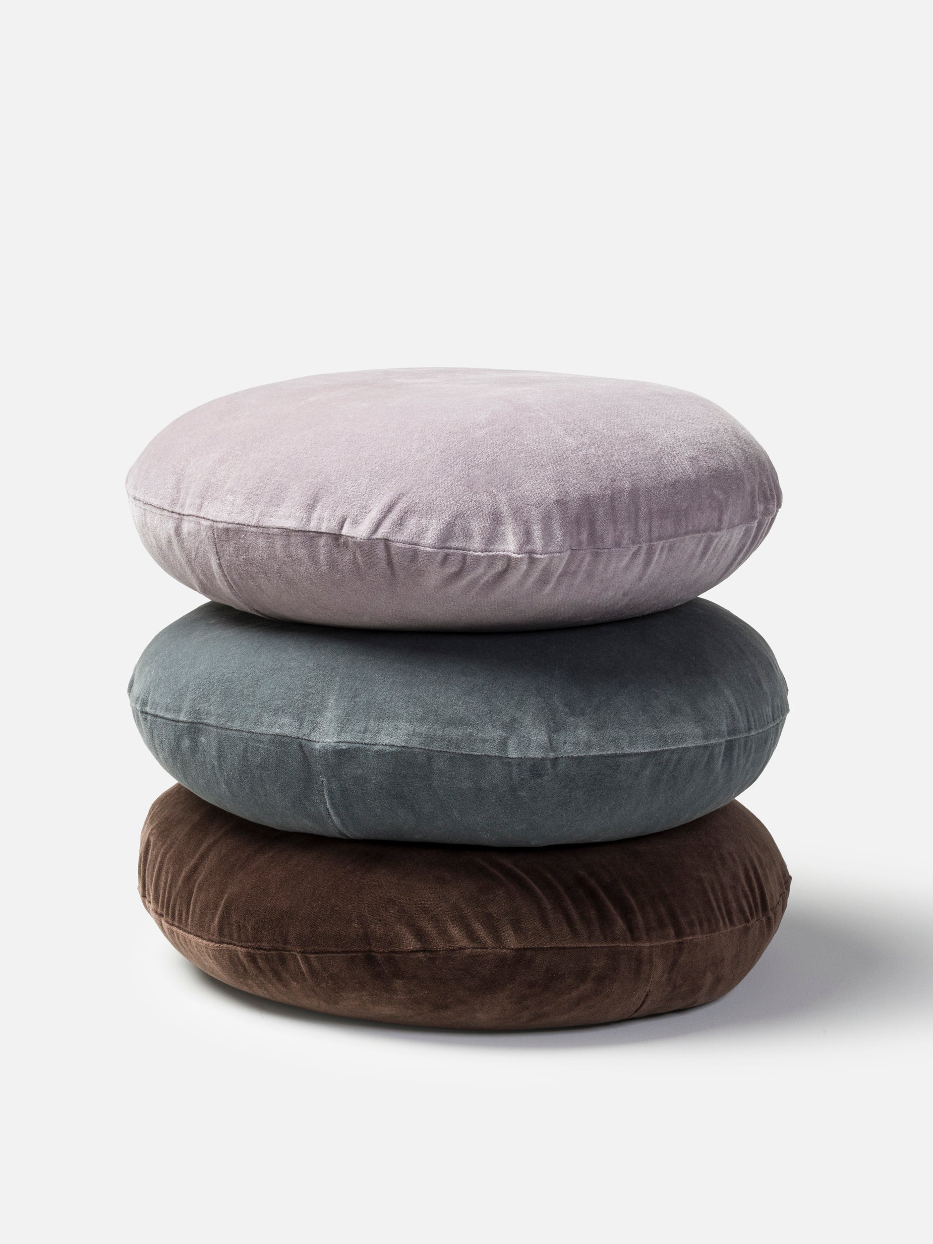 Velvet Round Cushion Cover Cod / 45cmdia