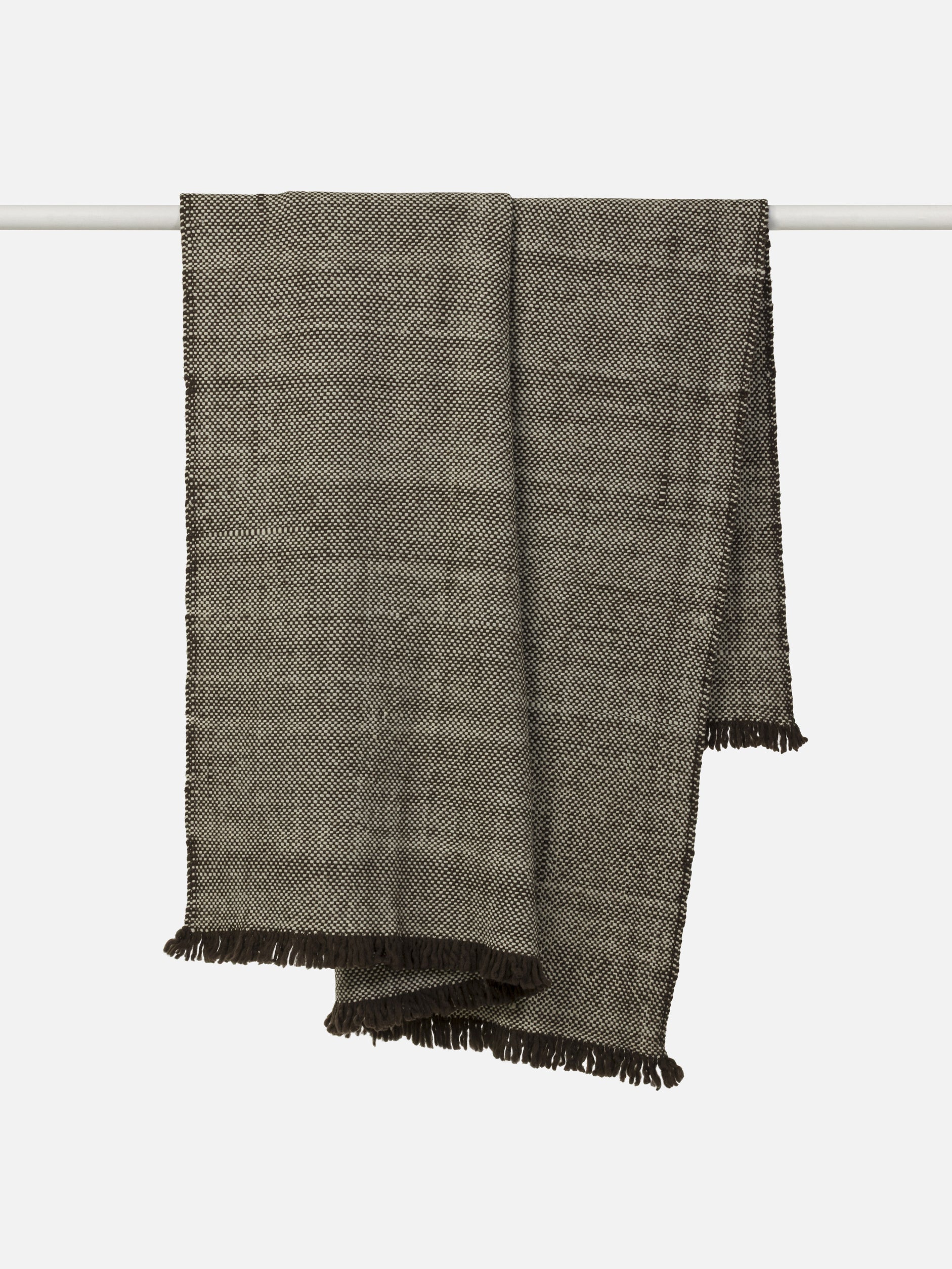 Hutt Wool Throw Rye/Natural / 140x180cm
