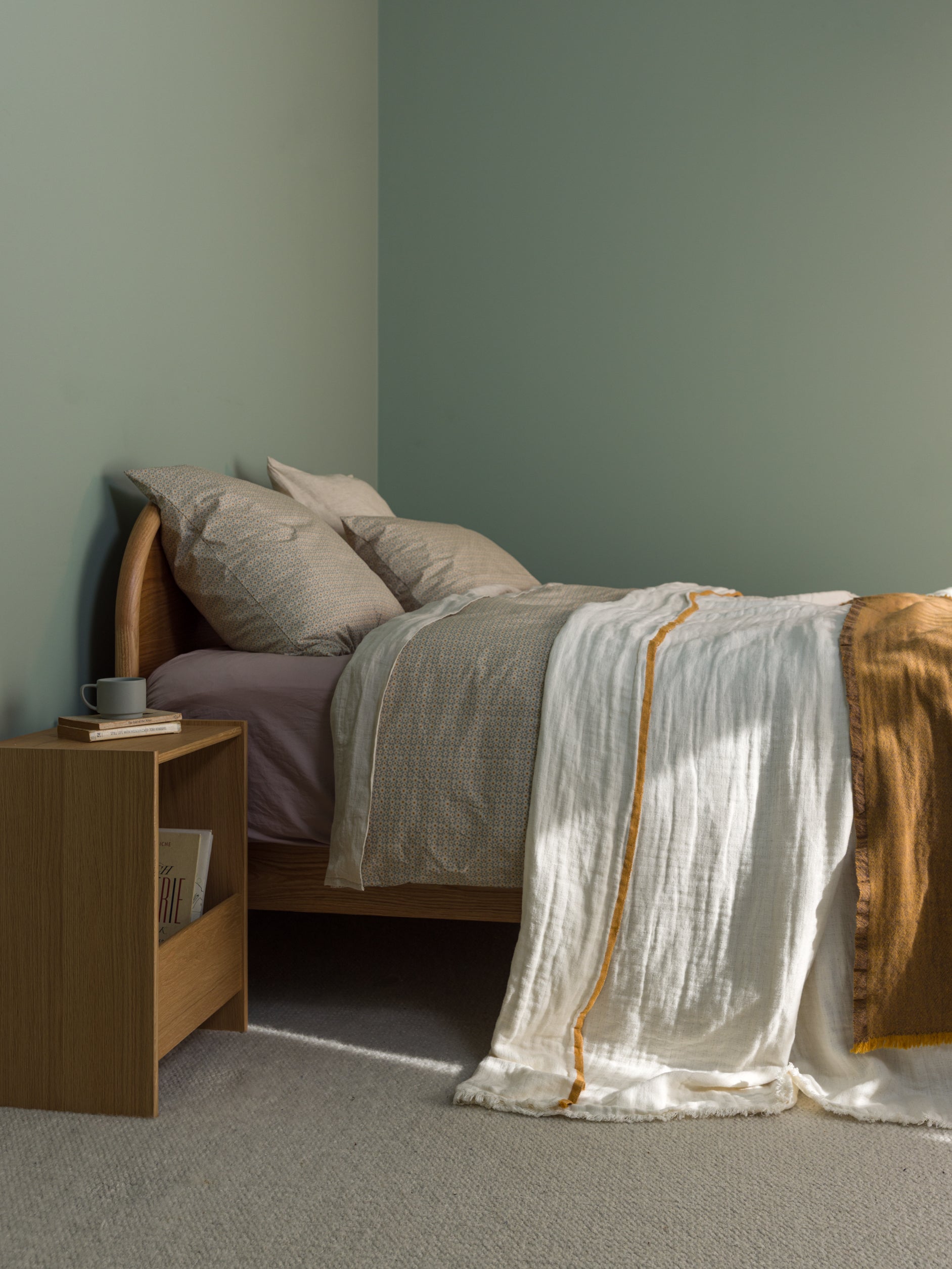 Austen Bedspread Pumpkin/Cream / Queen