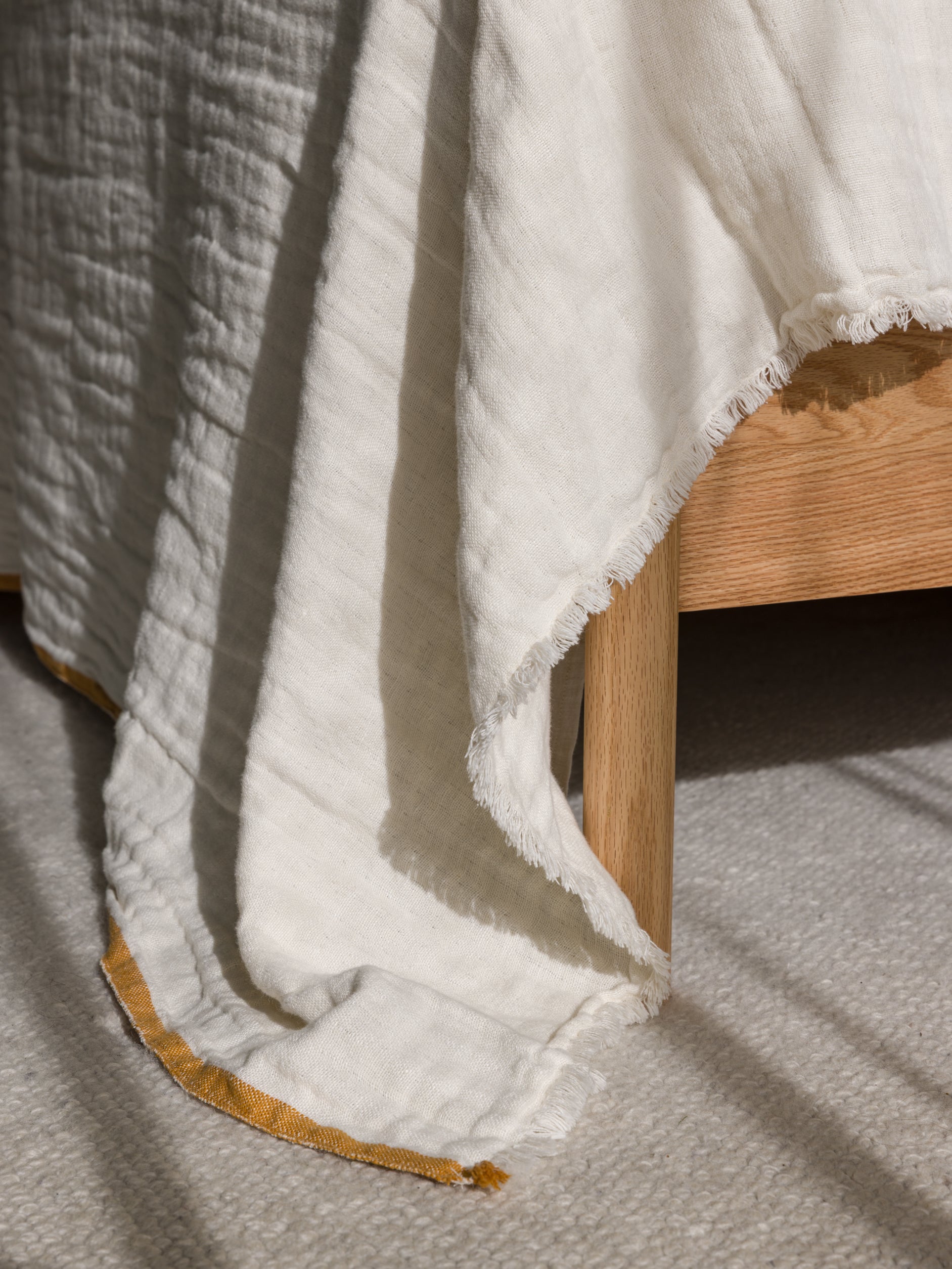 Austen Bedspread Pumpkin/Cream / Queen