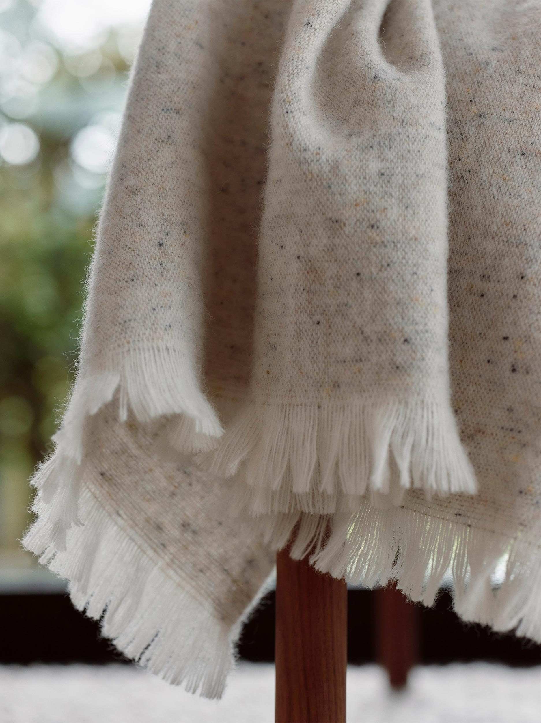 Bach Wool Blanket Natural/Vanilla / 150x180cm