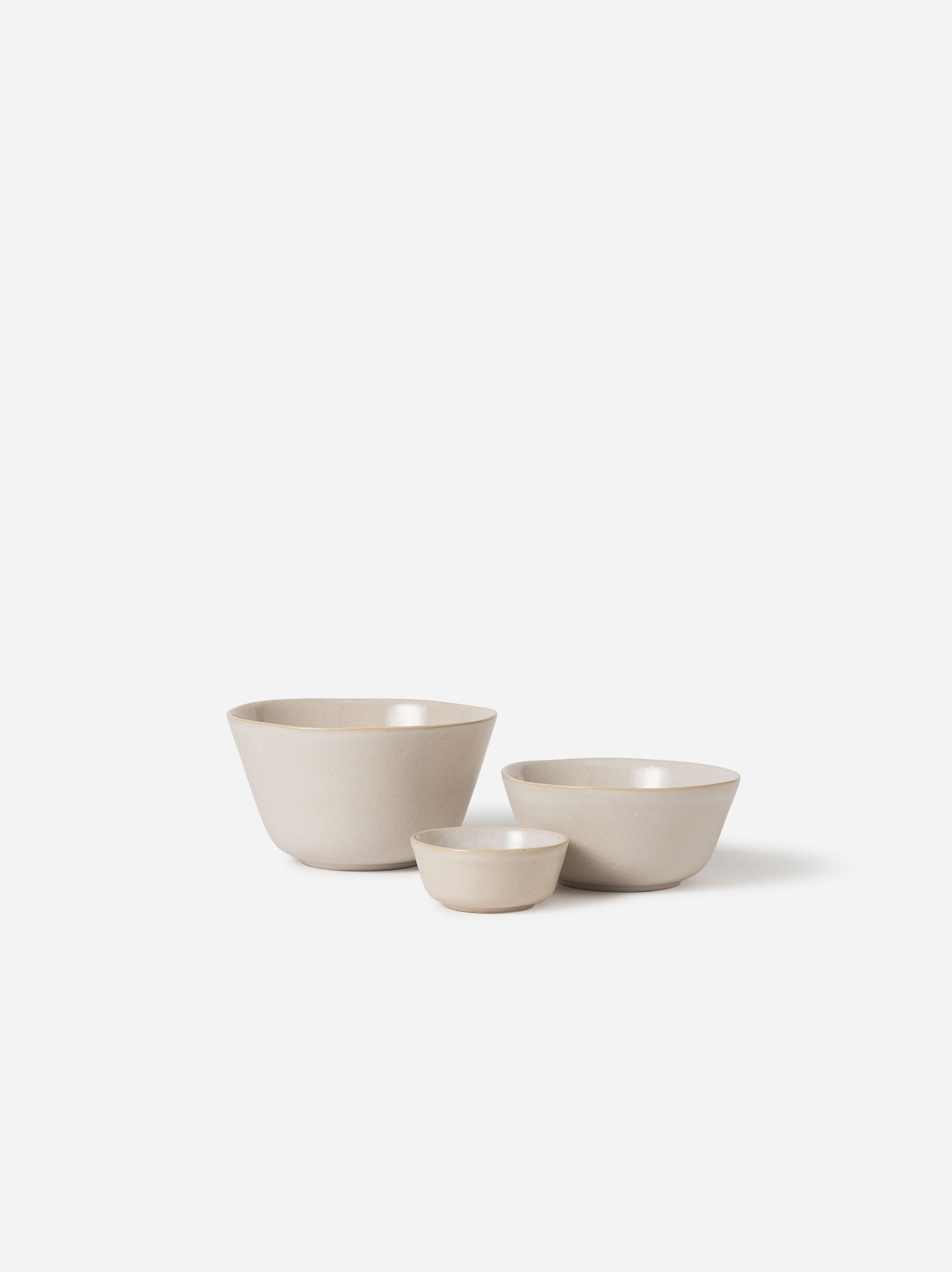 Finch Dip Bowl White/Natural / One Size