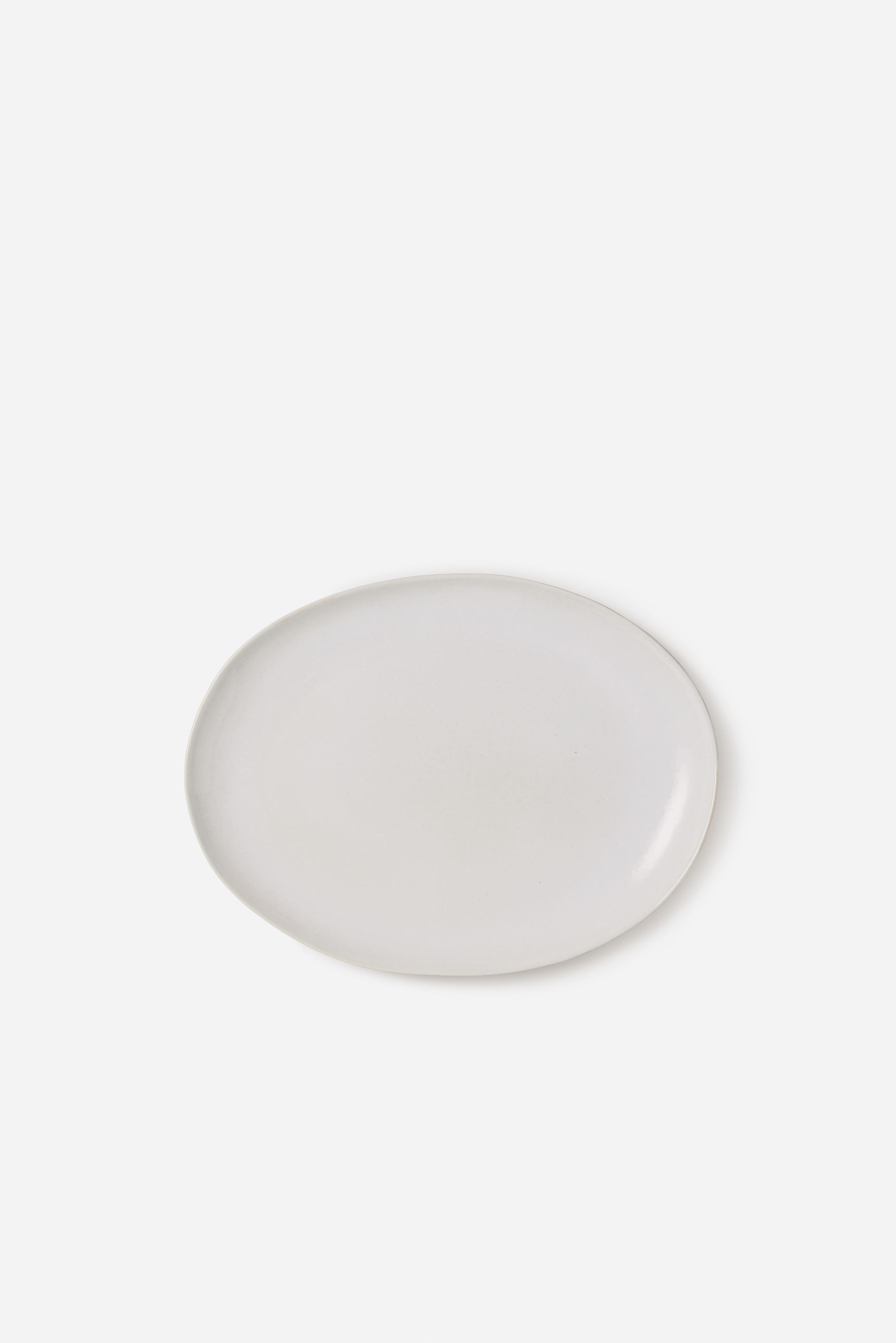 Finch Oval Platter White/Natural / One Size
