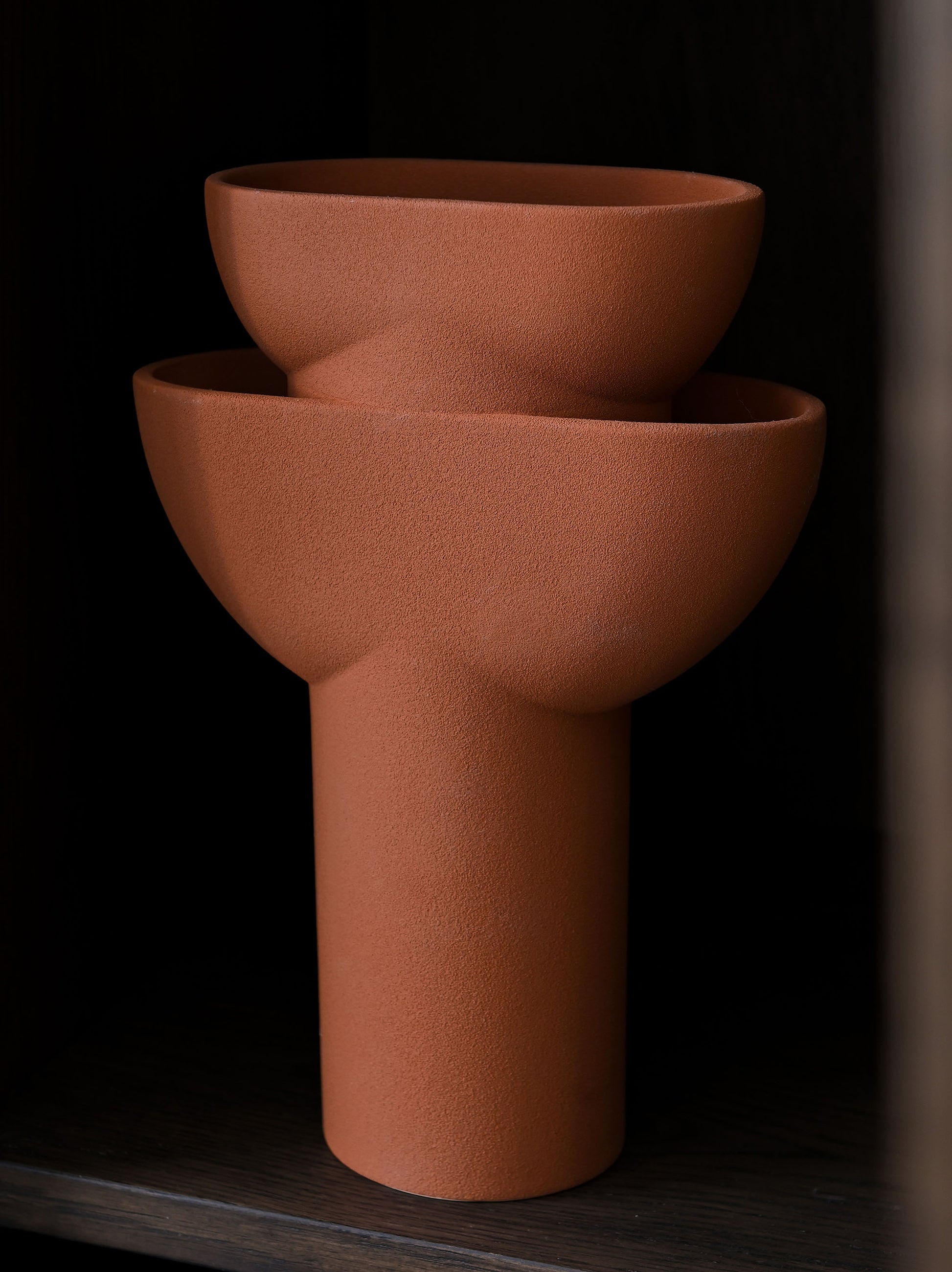Terrace Vase Brick / One Size