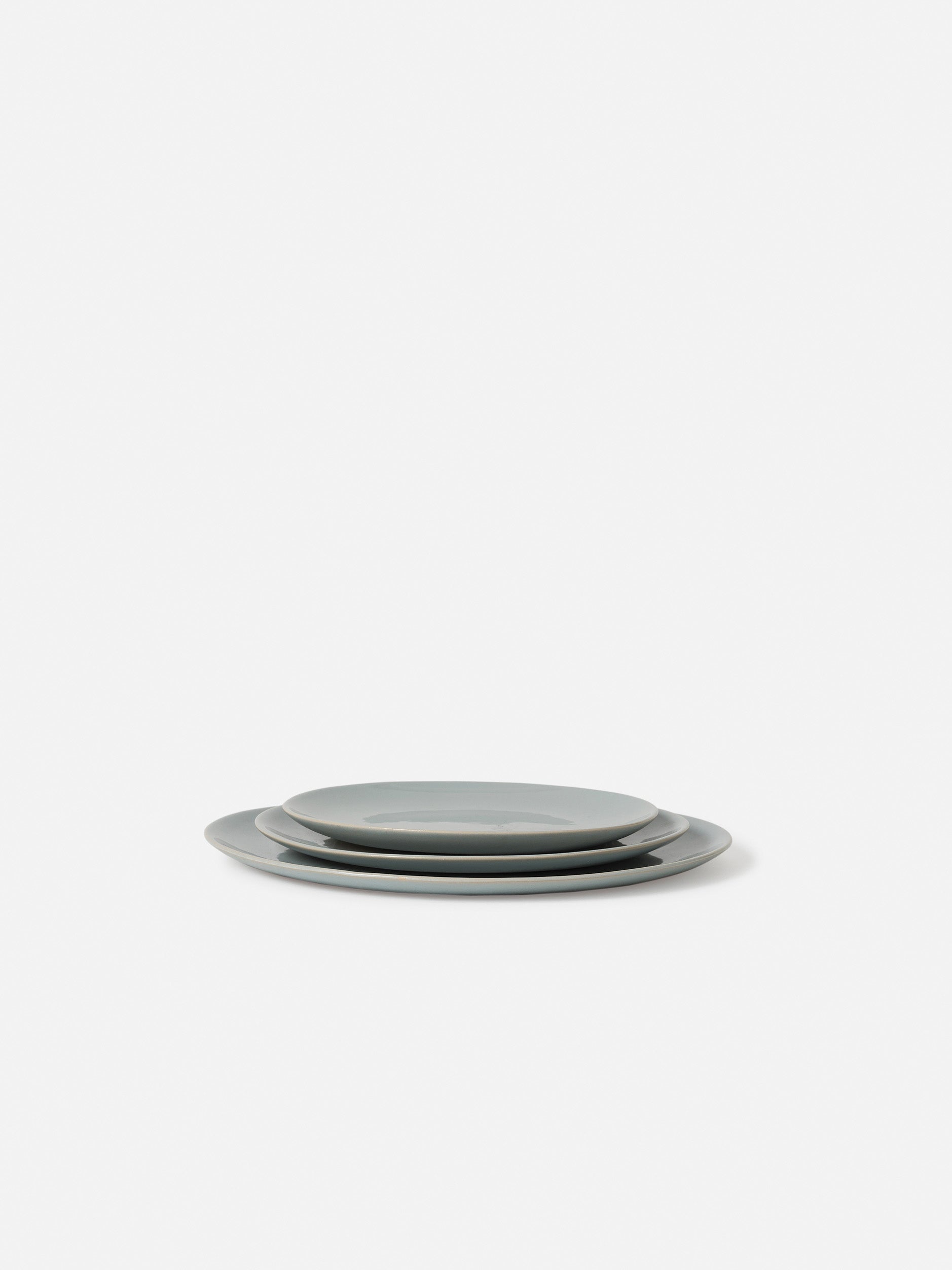 Talo Lunch Plate Set/4 Fog / 24cmdia