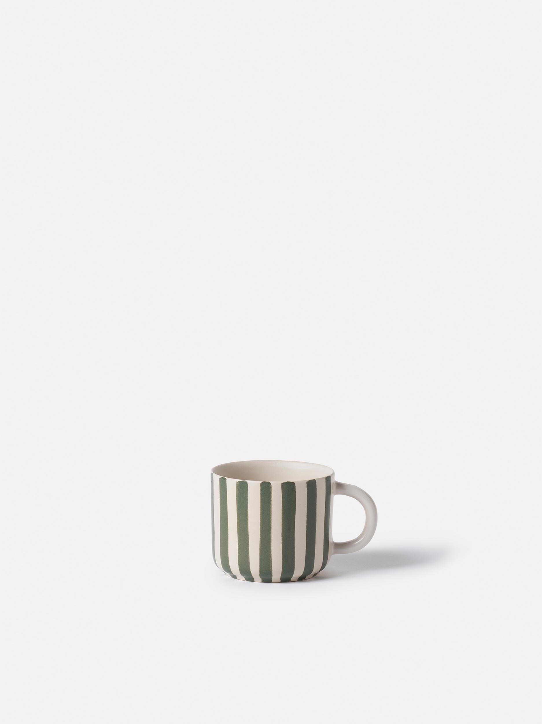 Paloma Coffee Cup Natural/Ivy / One Size