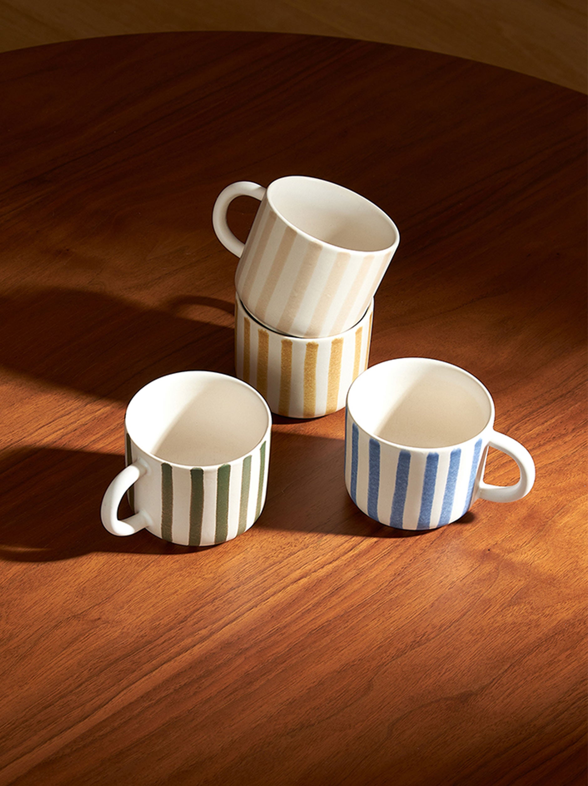 Paloma Coffee Cup Natural/Ivy / One Size