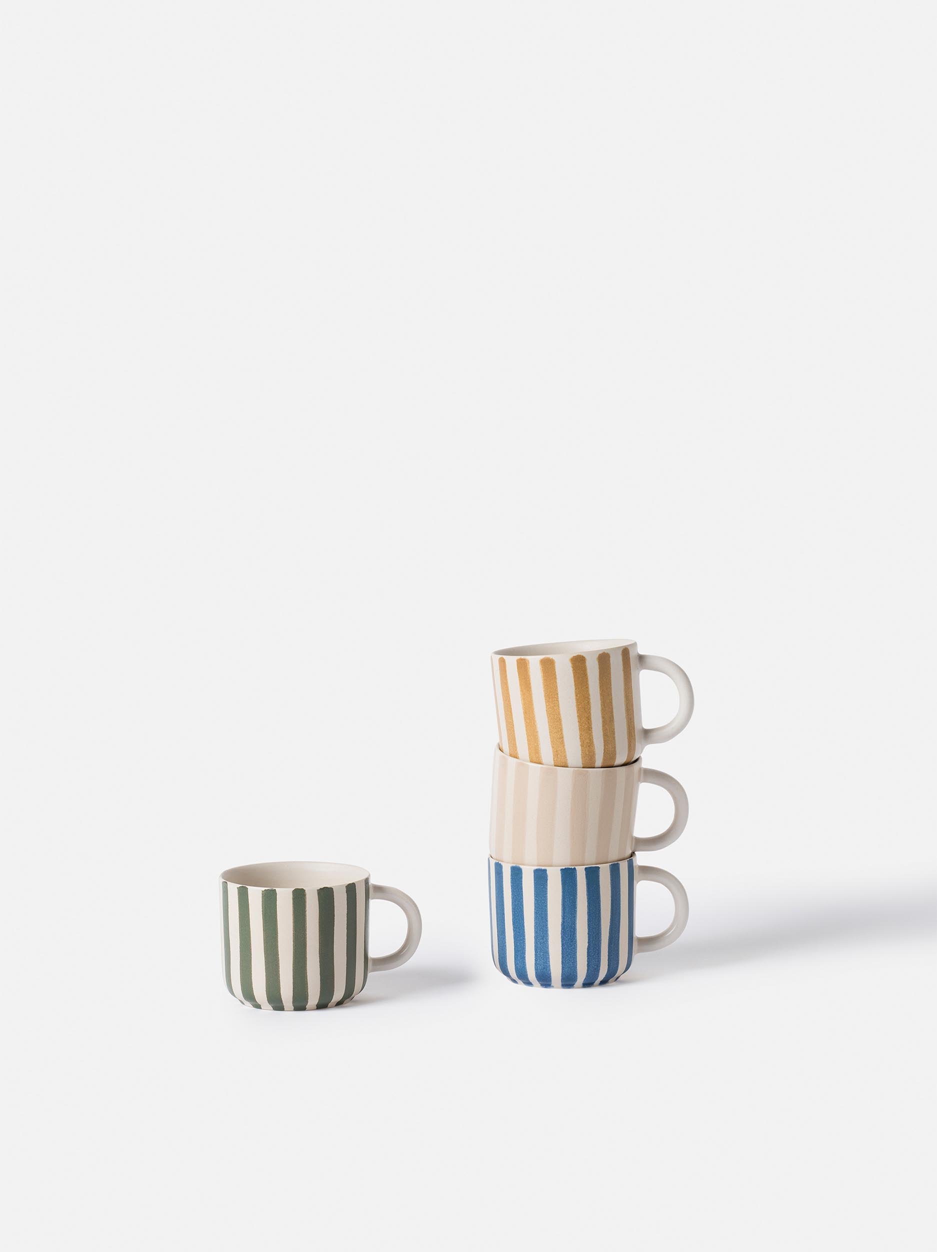 Paloma Coffee Cup Natural/Ivy / One Size