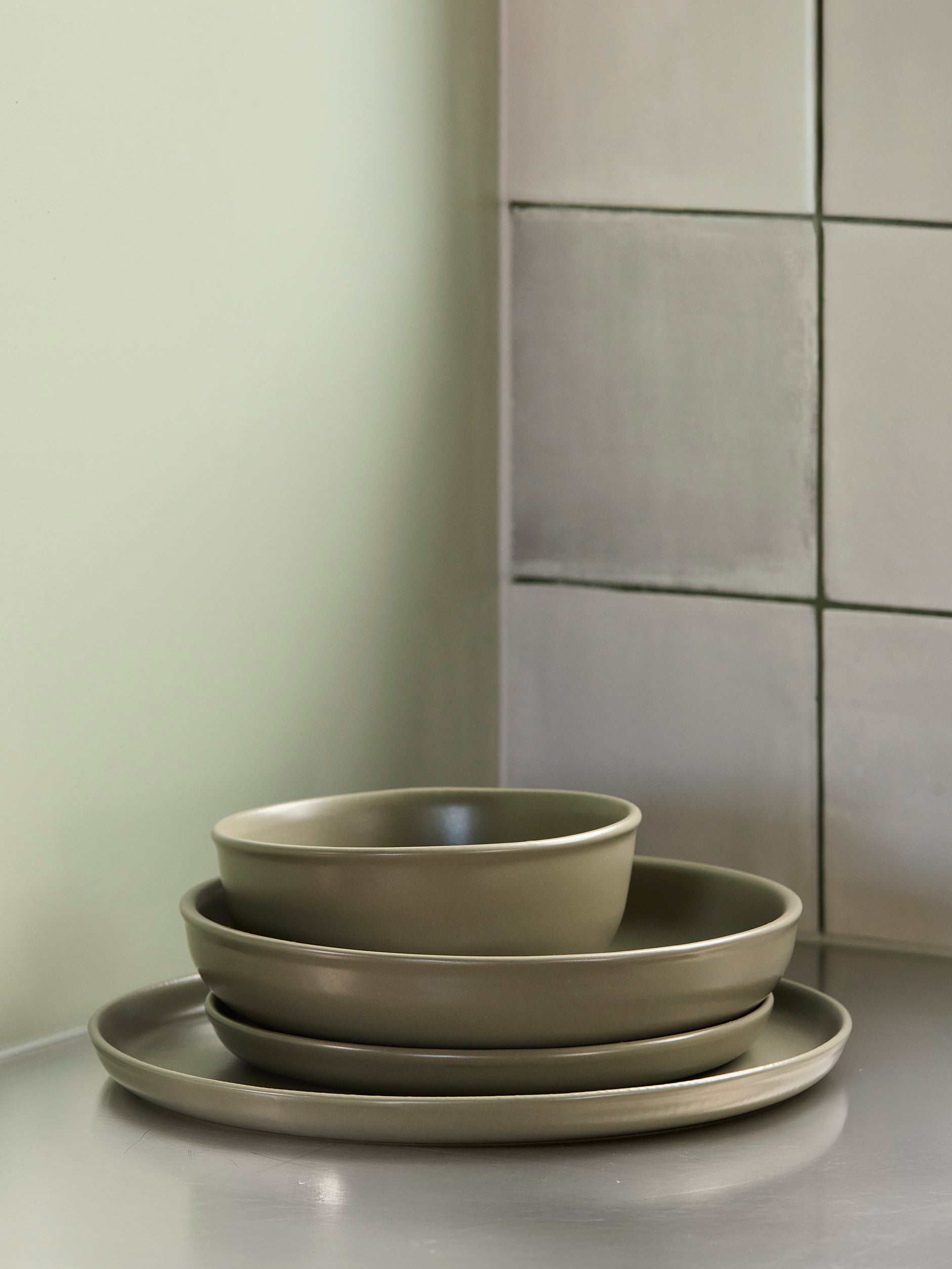 Halo Cereal Bowl Fennel / 16cmdia