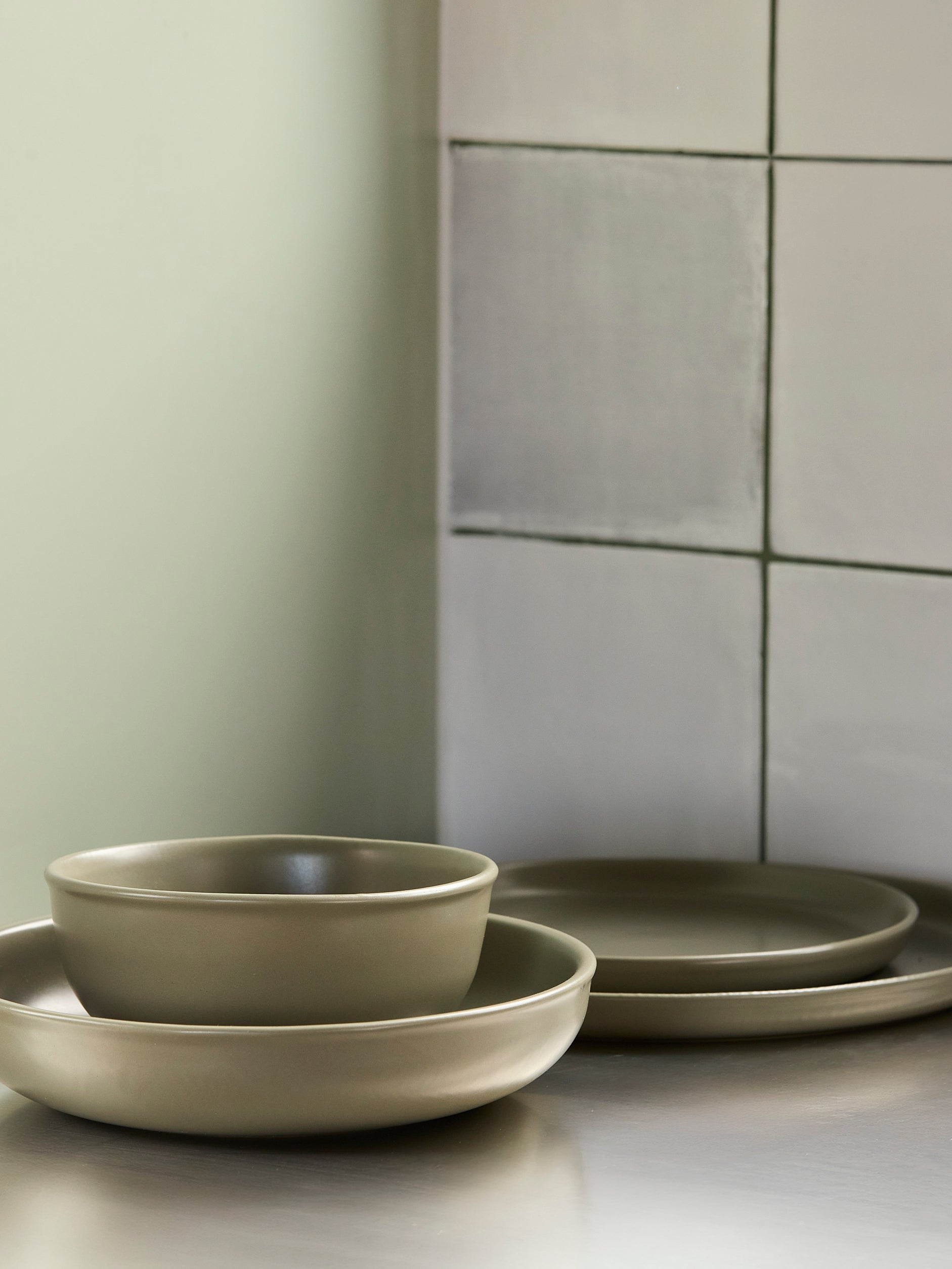 Halo Cereal Bowl Fennel / 16cmdia