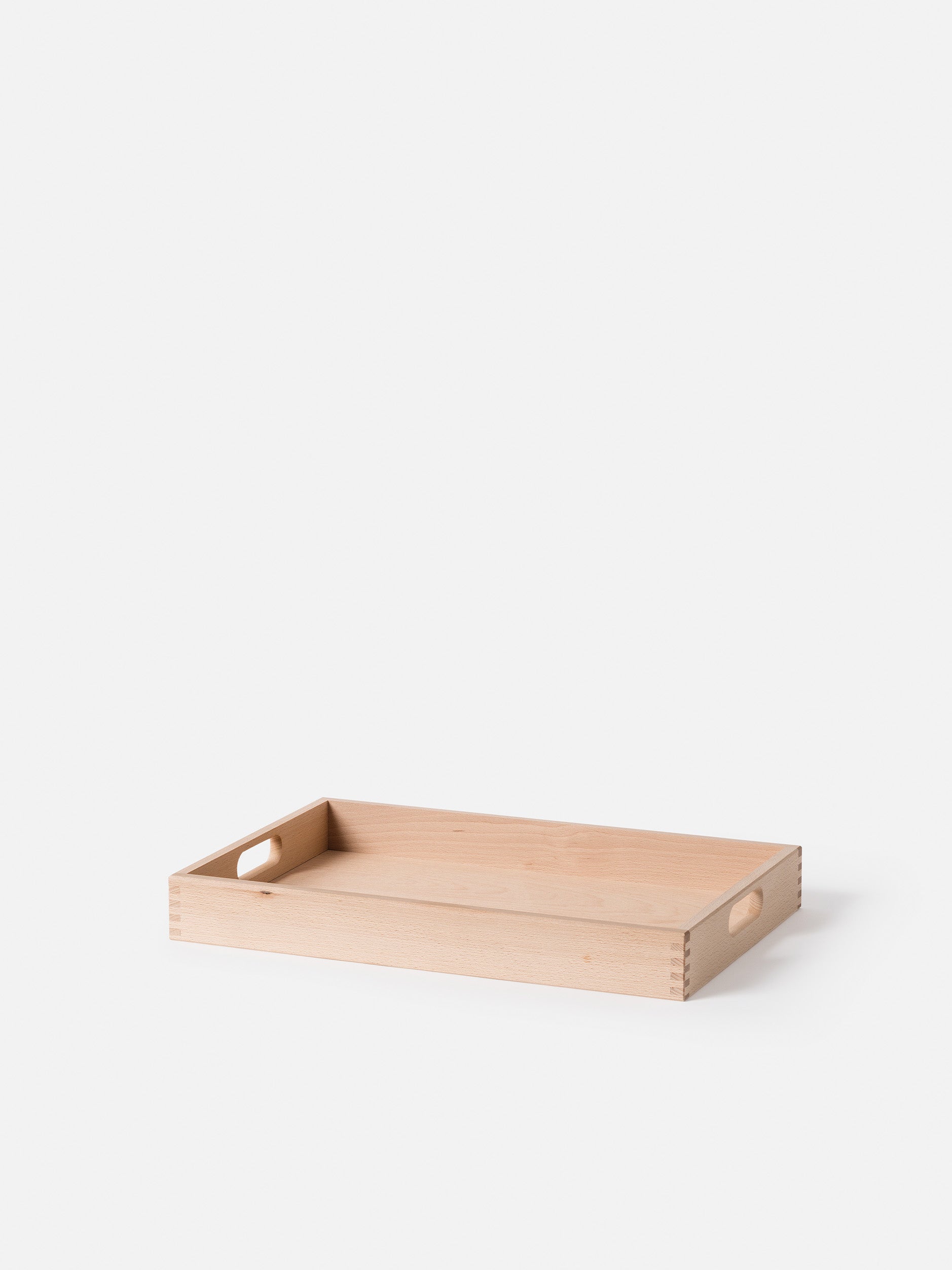 Wooden Tray Natural / 45x30x5.5cmh