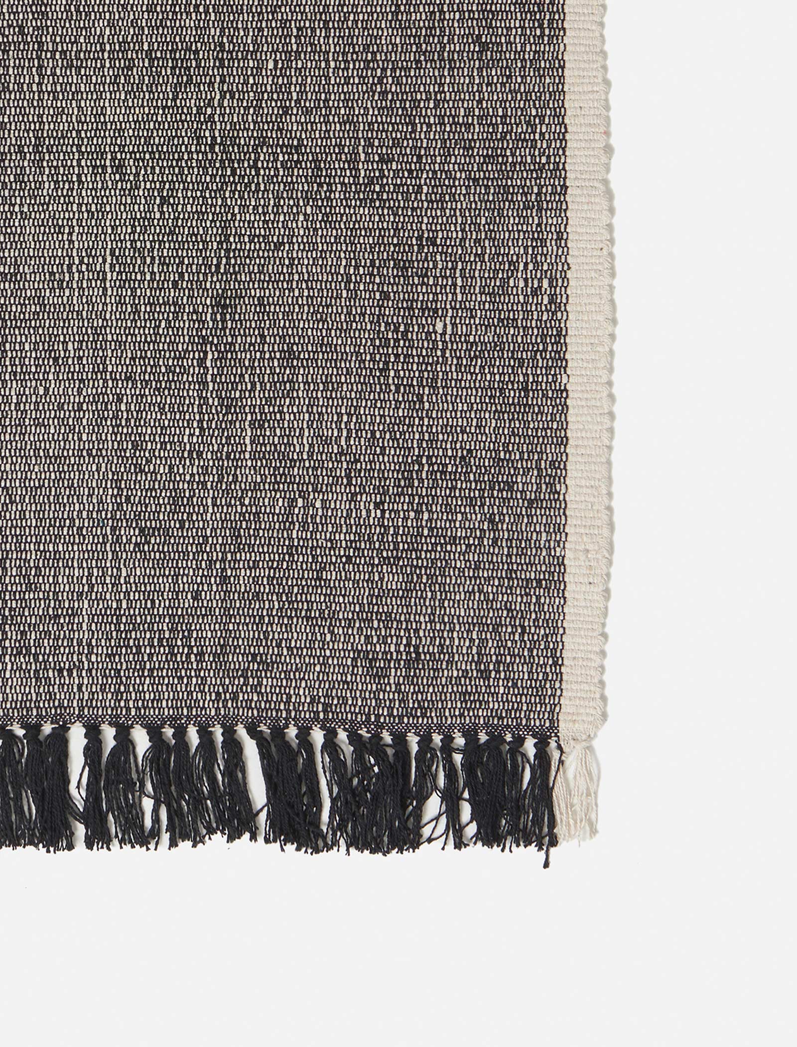Cotton Mat Black/Natural / Small
