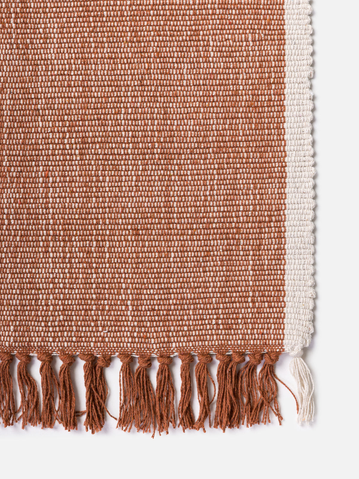 Cotton Mat Brick/Natural / Small