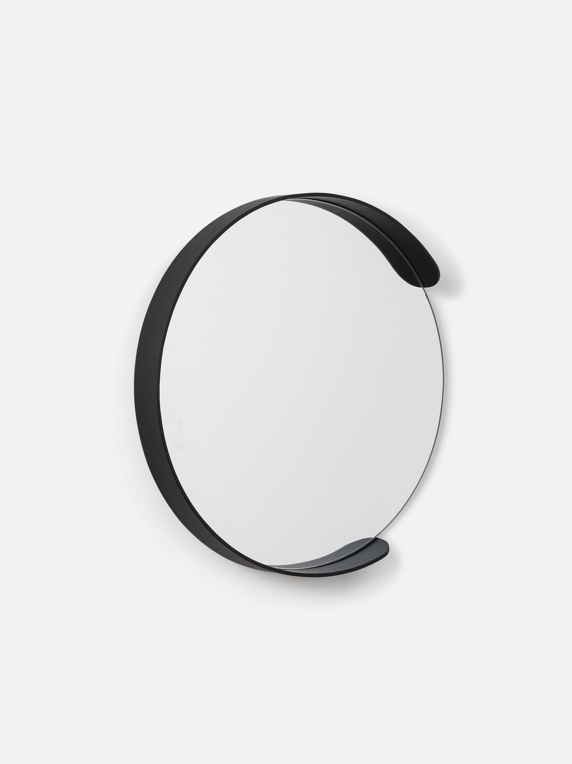 Segment Mirror Black / Large