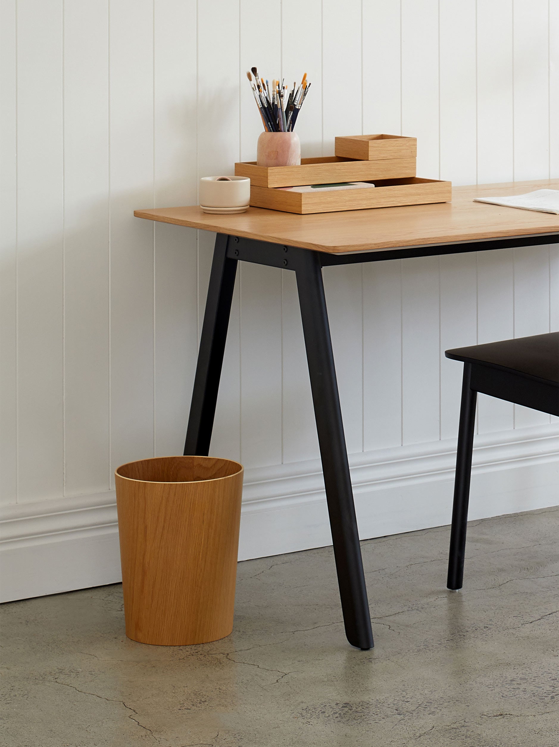 Oku Bin Natural Oak / Large