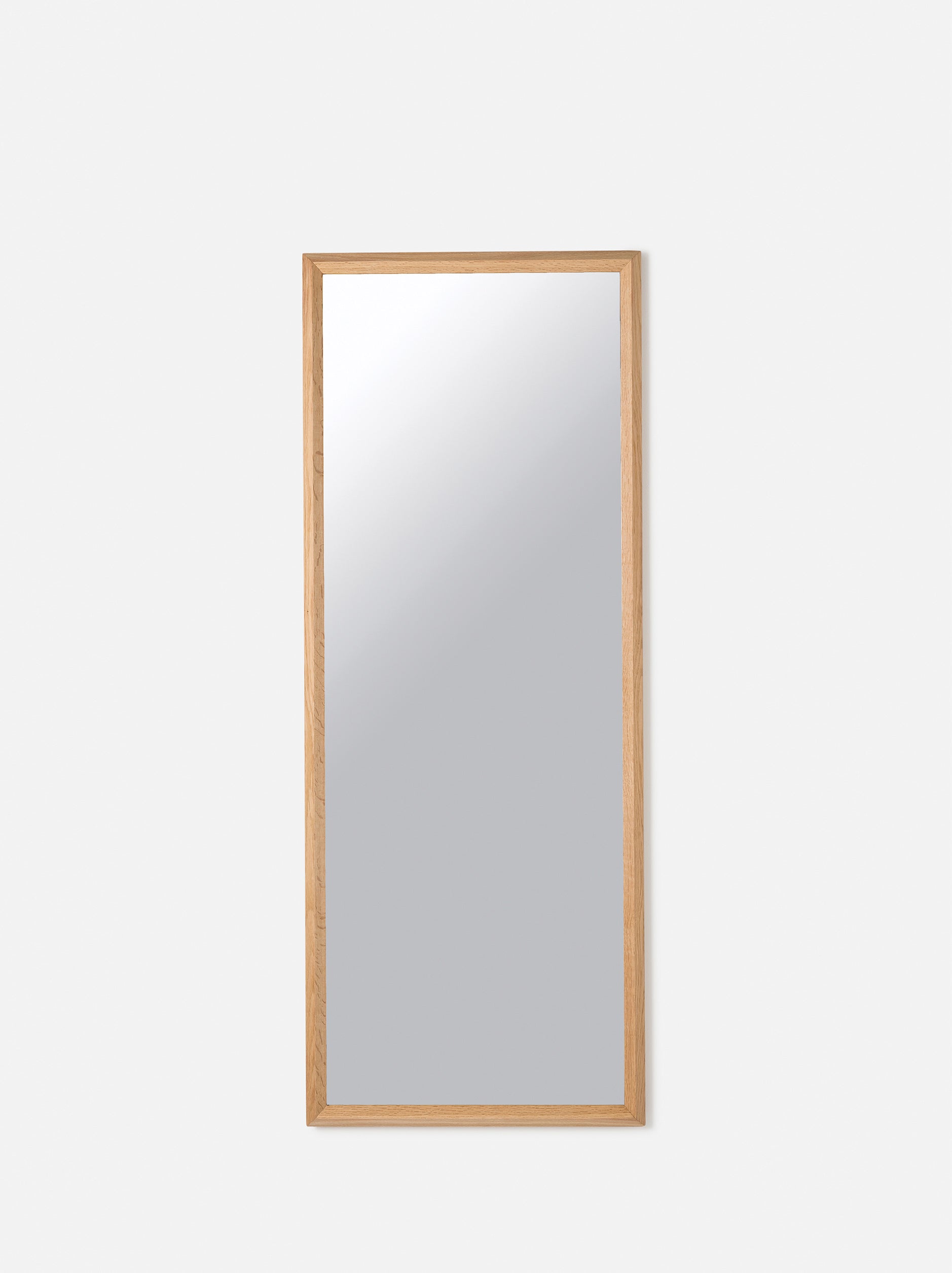 Pitch Full Length Mirror Oak / One Size