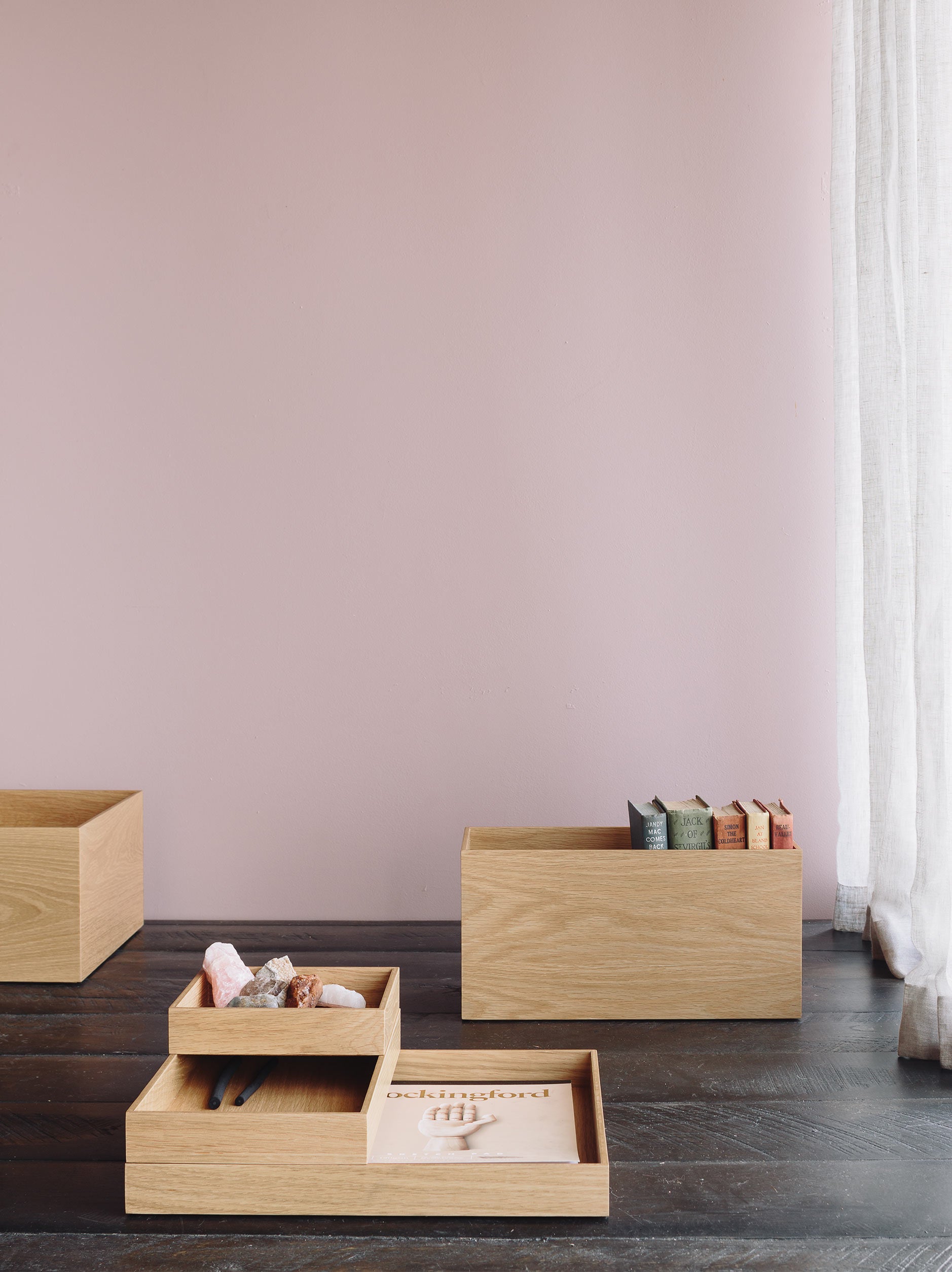 Oku Storage Box Natural Oak / Large