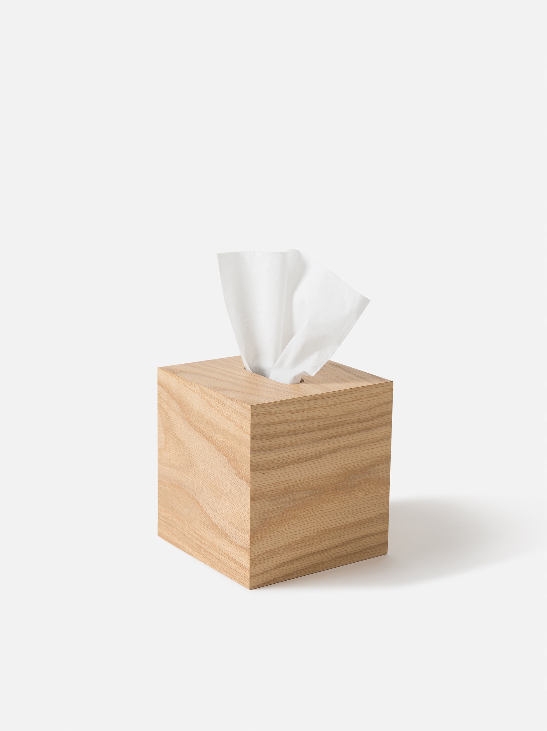 Oku Tissue Box Natural Oak / Small